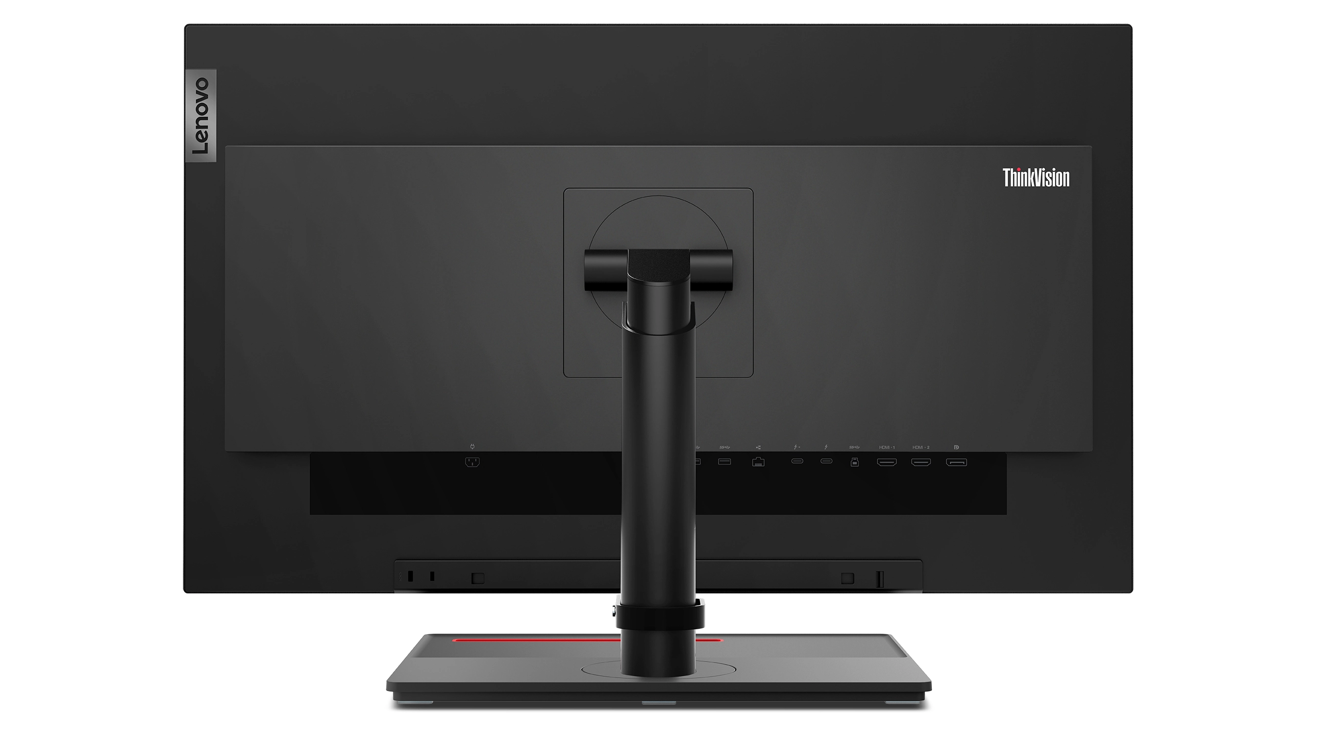 Lenovo ThinkVision P27u-20 27 4K Ultra HD Monitor, IPS, USB-Hub, Lautsprecher, höhenverstellbar, schwarz Bild 5