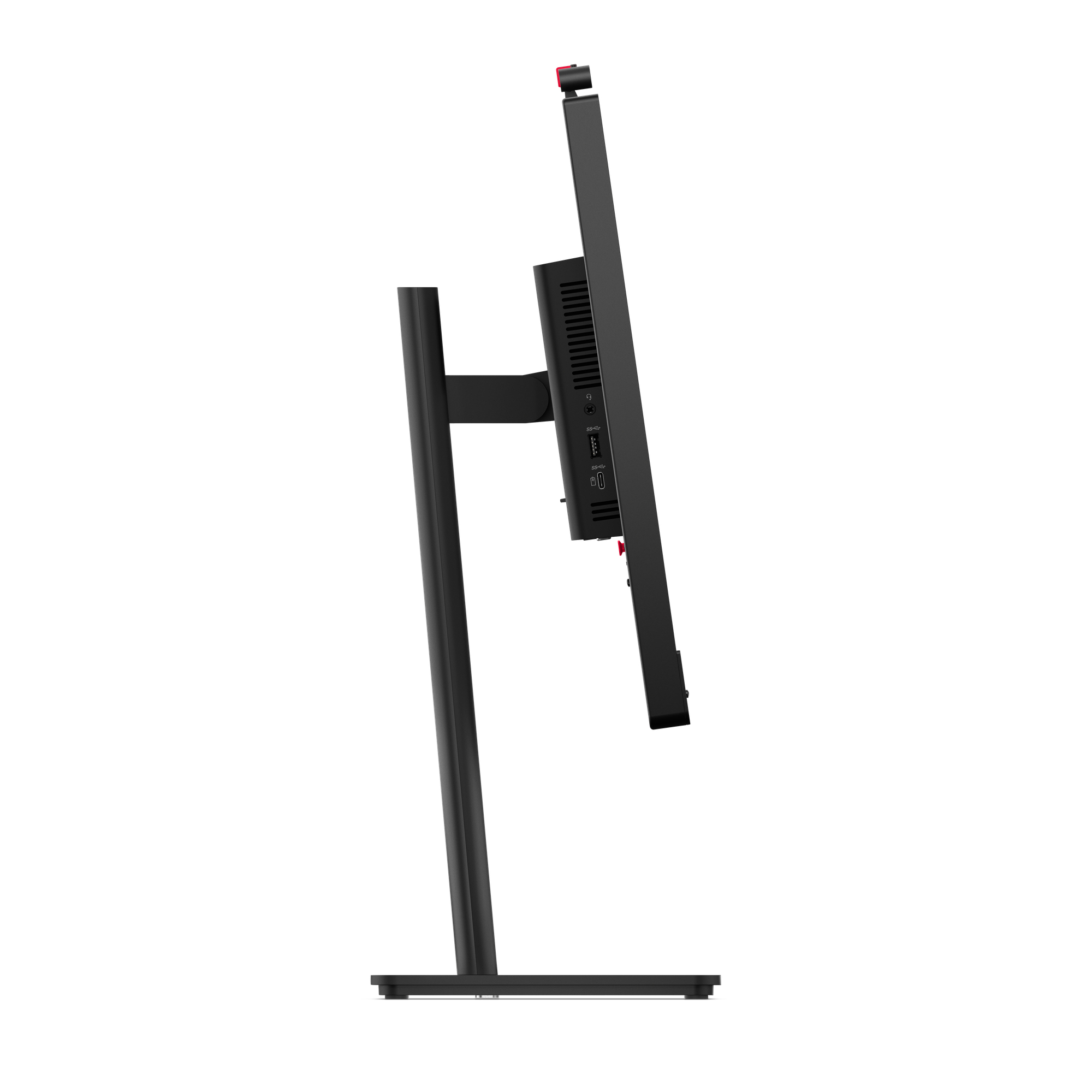 Lenovo ThinkVision T27QD-4v 27" QHD Monitor, 2560x1440, LCD, USB-Hub, Lautsprecher, höhenverstellbar, schwarz