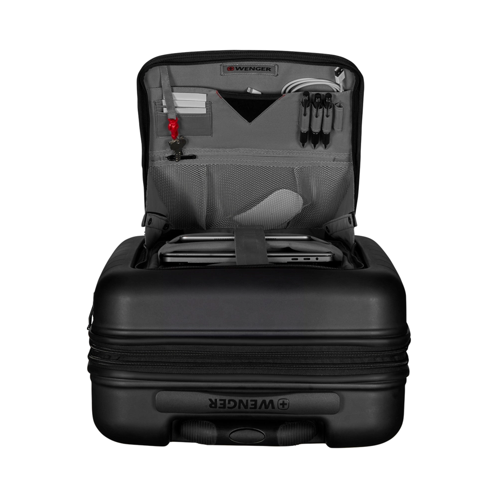 Wenger, Syntry 14, Carry-On Case with Laptop Compartment, Black Heather Grey, 610163 Bild 6