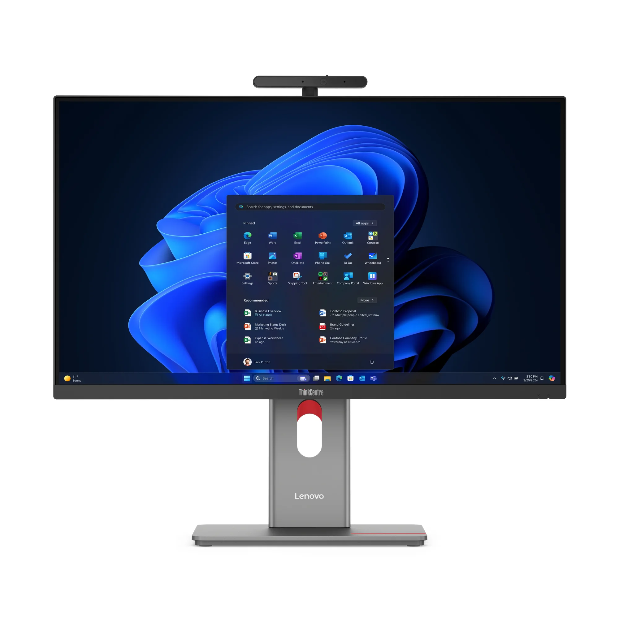 Lenovo ThinkCentre M90a Pro Gen 6 mit Intel Core Ultra 7 265, Intel Grafik, 32GB RAM, 512GB SSD, Win 11 Pro Bild 0
