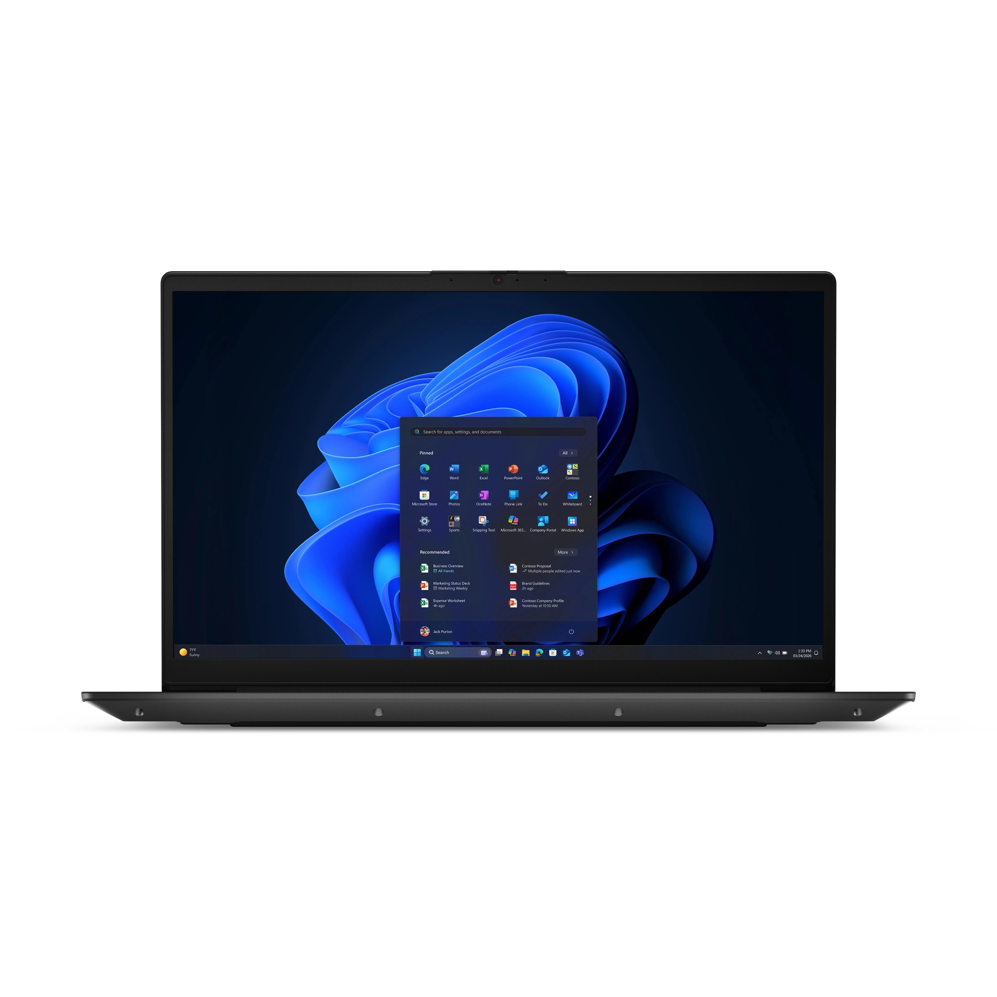 Lenovo V15 Gen 6 AMD Ryzen 5 40, AMD Radeon 610M Graphics, 8GB RAM, 256GB SSD, Win 11 Pro Bild 1