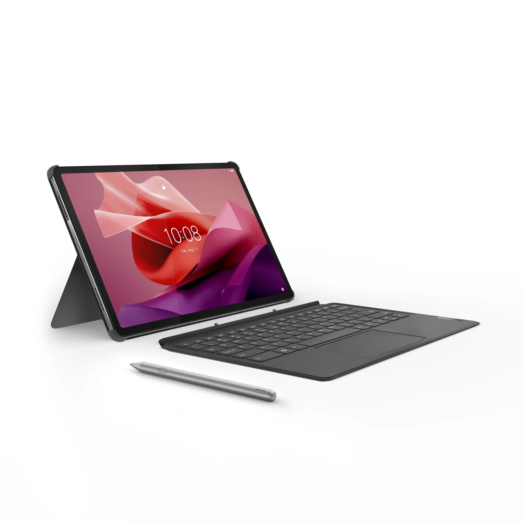 Lenovo Tab P12 12,7" 3K, Dimensity 7050, 8GB RAM, 128GB, Wi‑Fi 6, Android 13, Grau