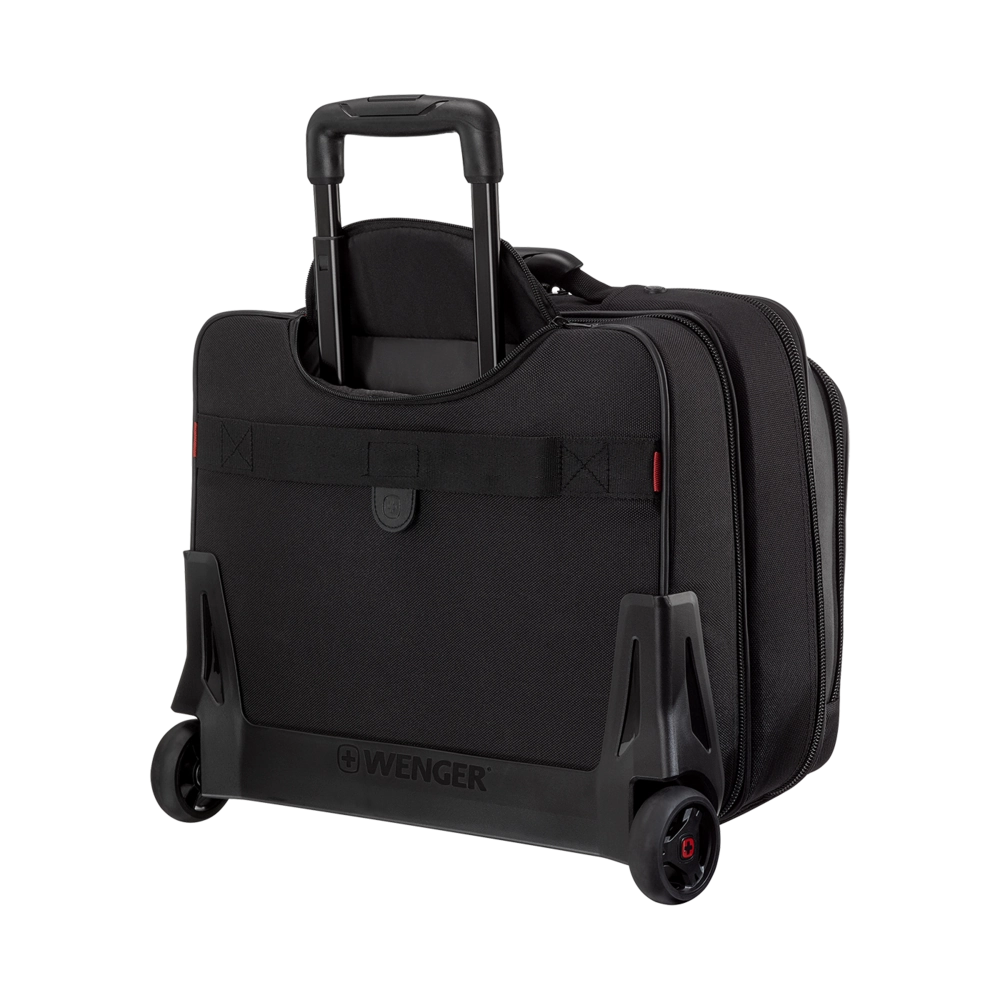 Wenger, Potomac 17 Double Gusset Wheeled Computer Case, Black , 600661 Bild 3