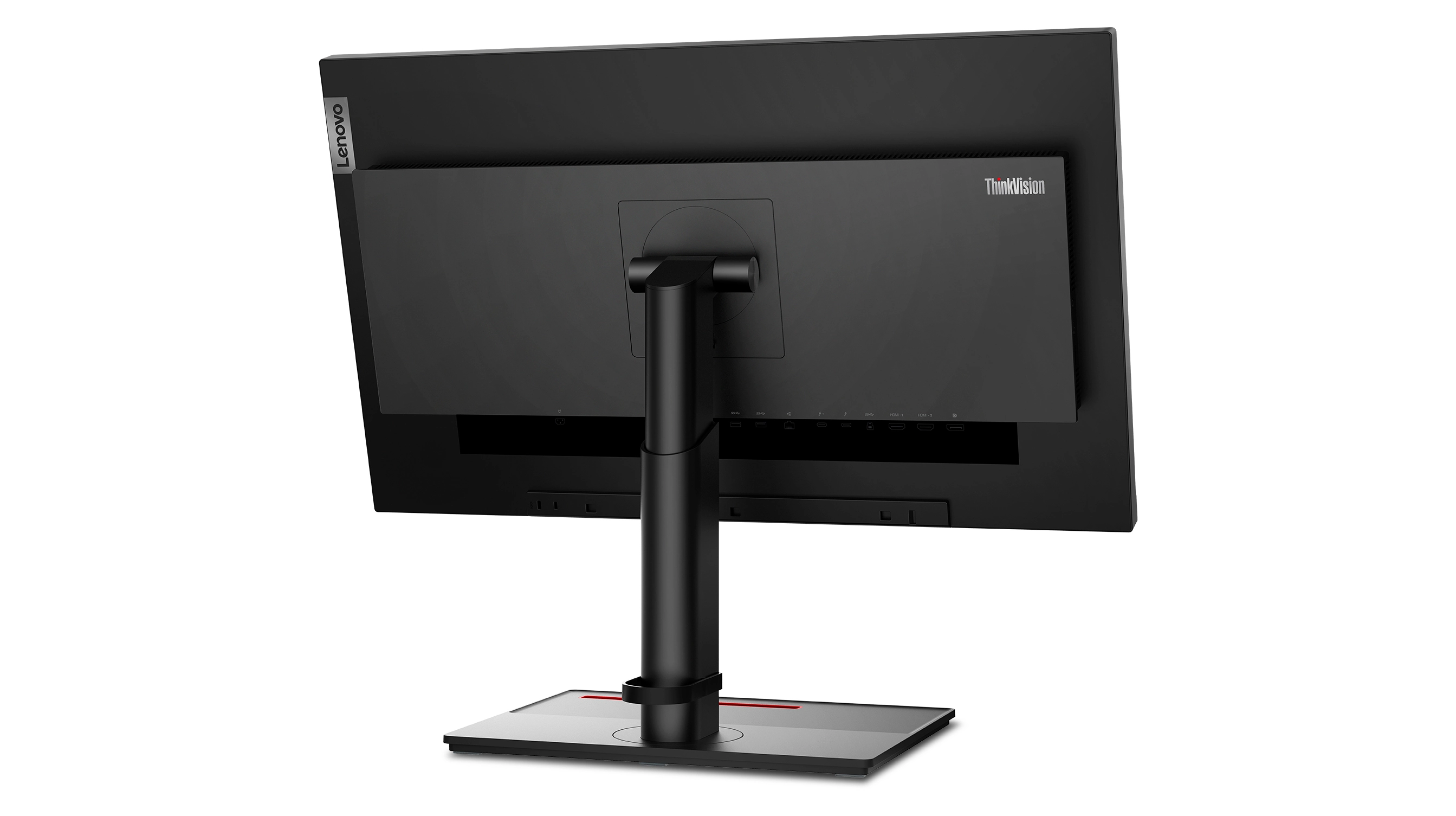 Lenovo ThinkVision P27u-20 27 4K Ultra HD Monitor, IPS, USB-Hub, Lautsprecher, höhenverstellbar, schwarz Bild 2