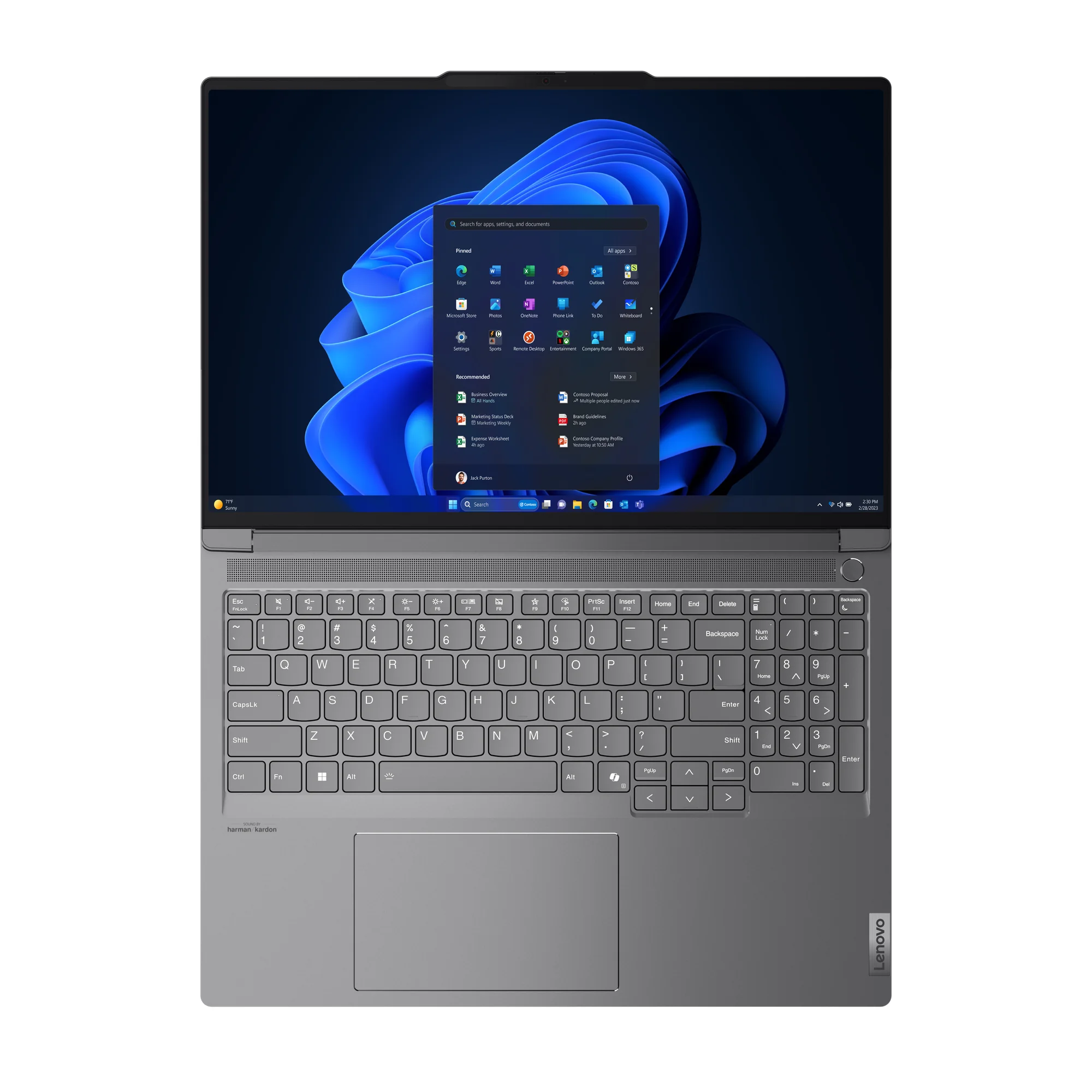 Lenovo ThinkBook 16p G5 16 i7-14650HX 321TB WQXGA RTX 4060 W11P Bild 9