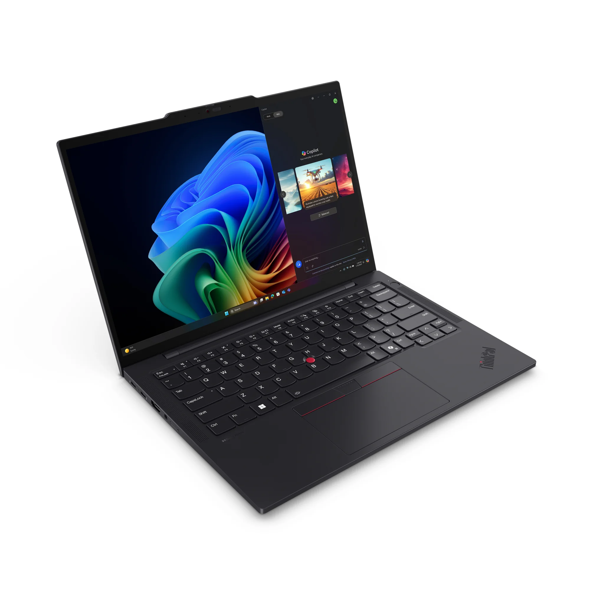 Lenovo ThinkPad T14s Gen 6 AMD mit Ryzen AI 7 PRO 360, 32GB RAM, 1TB SSD, Win 11 Pro, Schwarz Bild 3