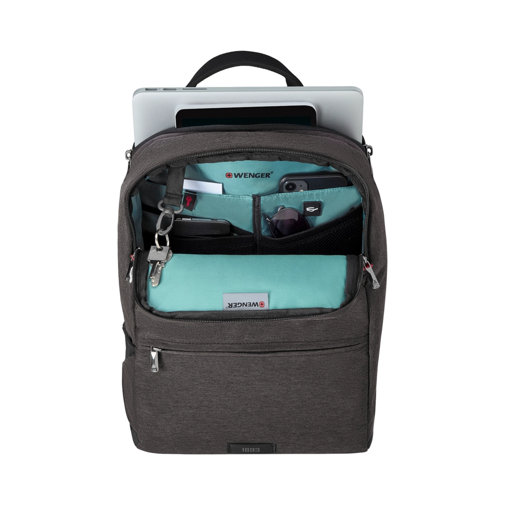 Wenger, MX Reload 14 Backpack, Heather Grey ( R ), 611643 Bild 3