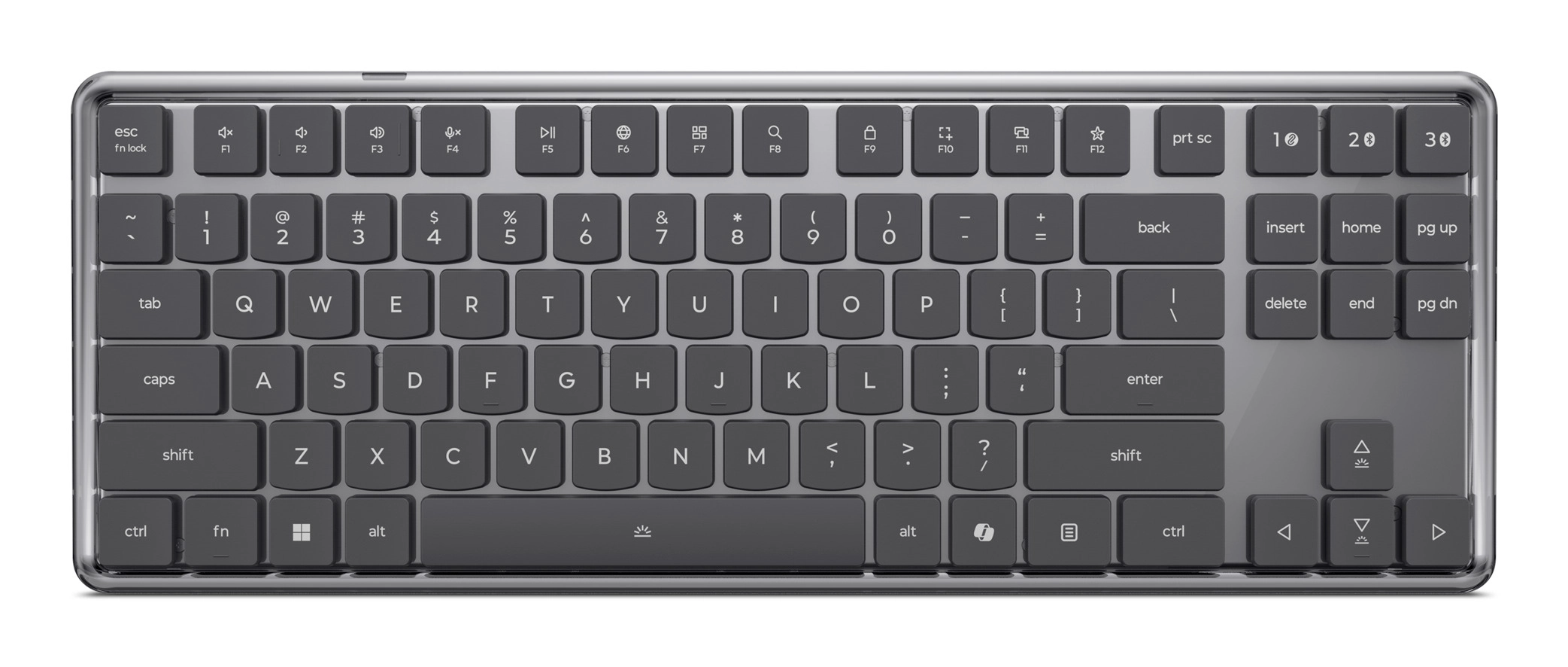 LENOVO Wireless Multi-Mode Low-Profile Mechanical Keyboard 8000-German Bild 0