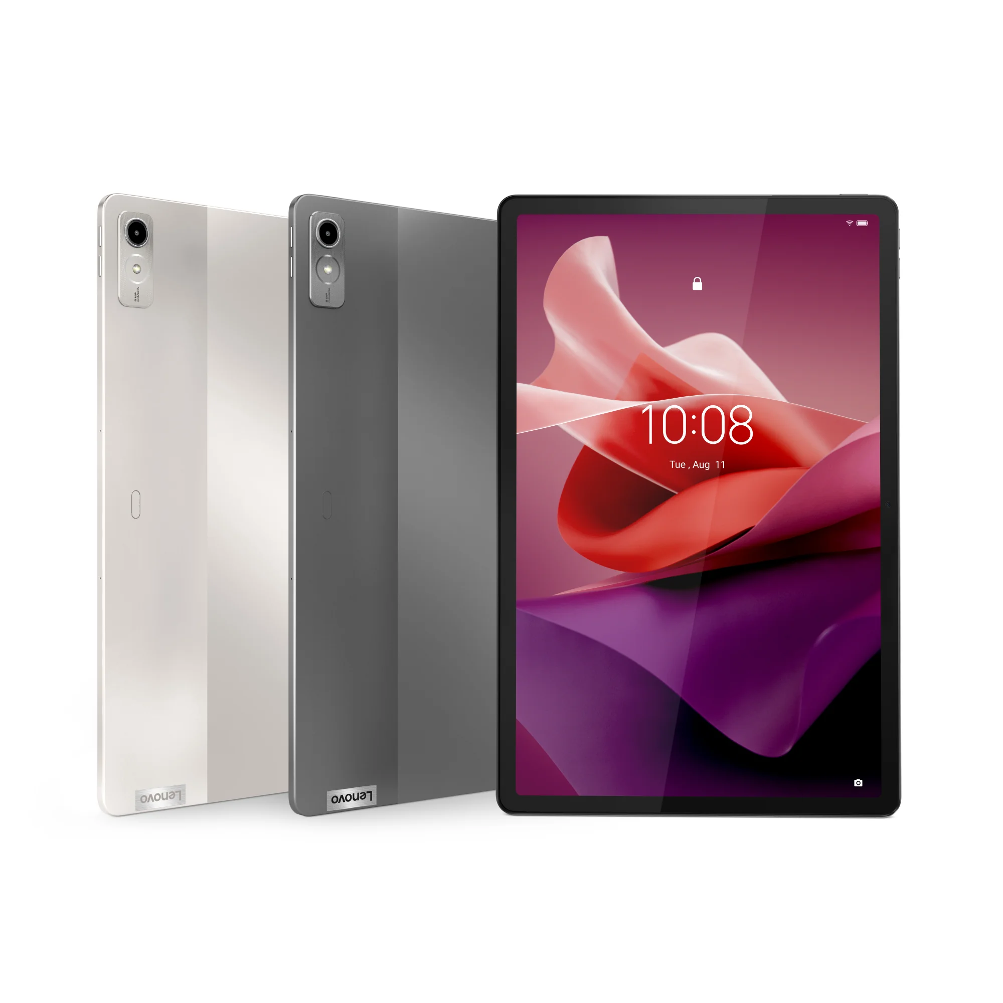 Lenovo Tab P12 12,7" 3K, Dimensity 7050, 8GB RAM, 128GB, Wi‑Fi 6, Android 13, Grau