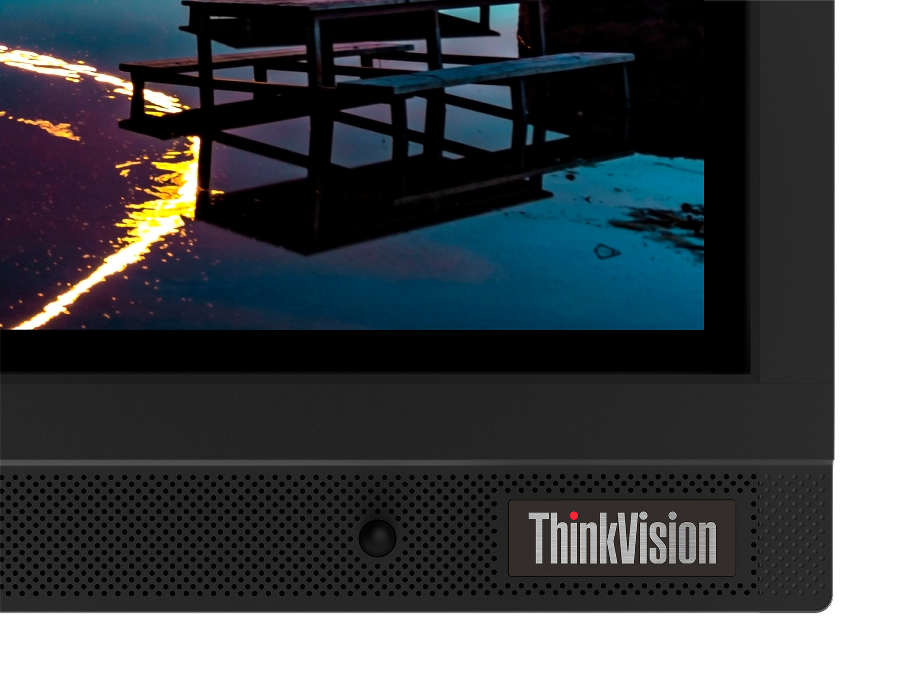 Lenovo ThinkVision T86 86" LED Display, 4K UHD (3840x2160), 8MP, 15W, flach, USB 2.0/3.2, schwarz