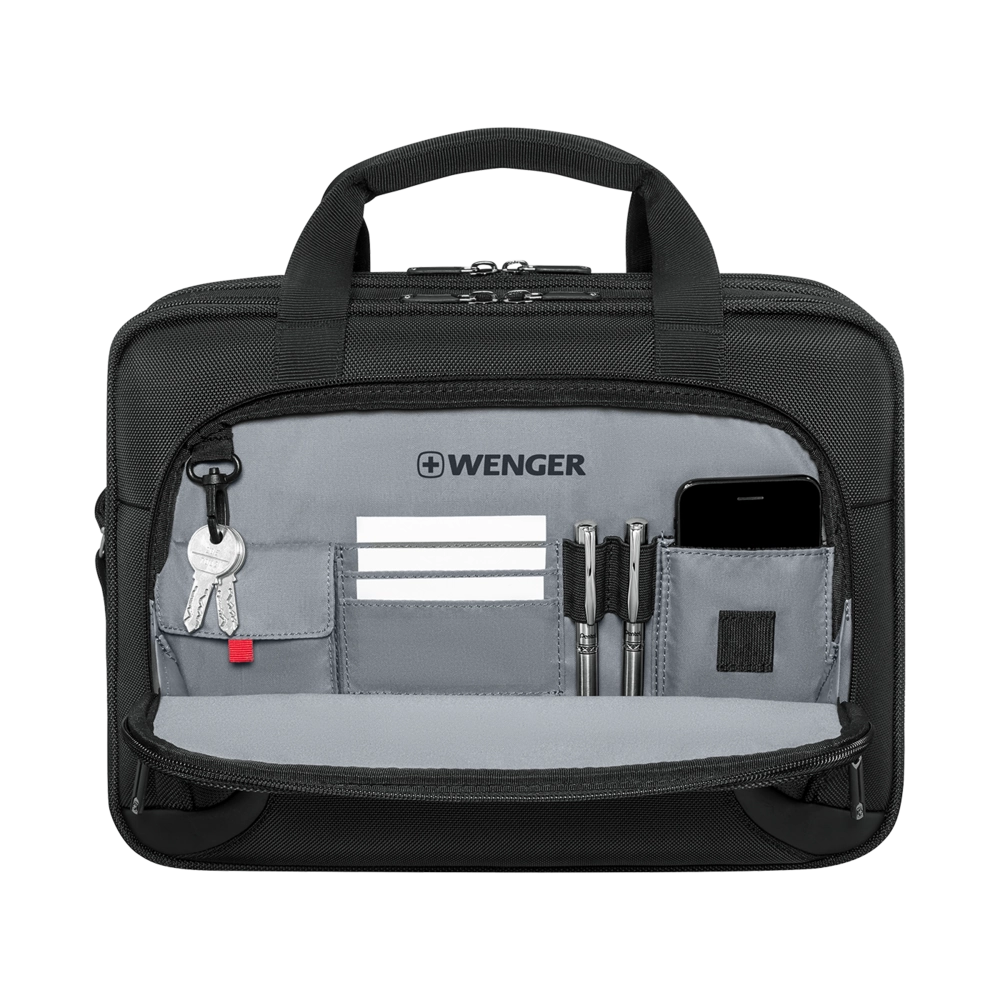 Wenger, Prospectus 14 Laptop Brief WTablet, Black (R), 653721 Bild 4
