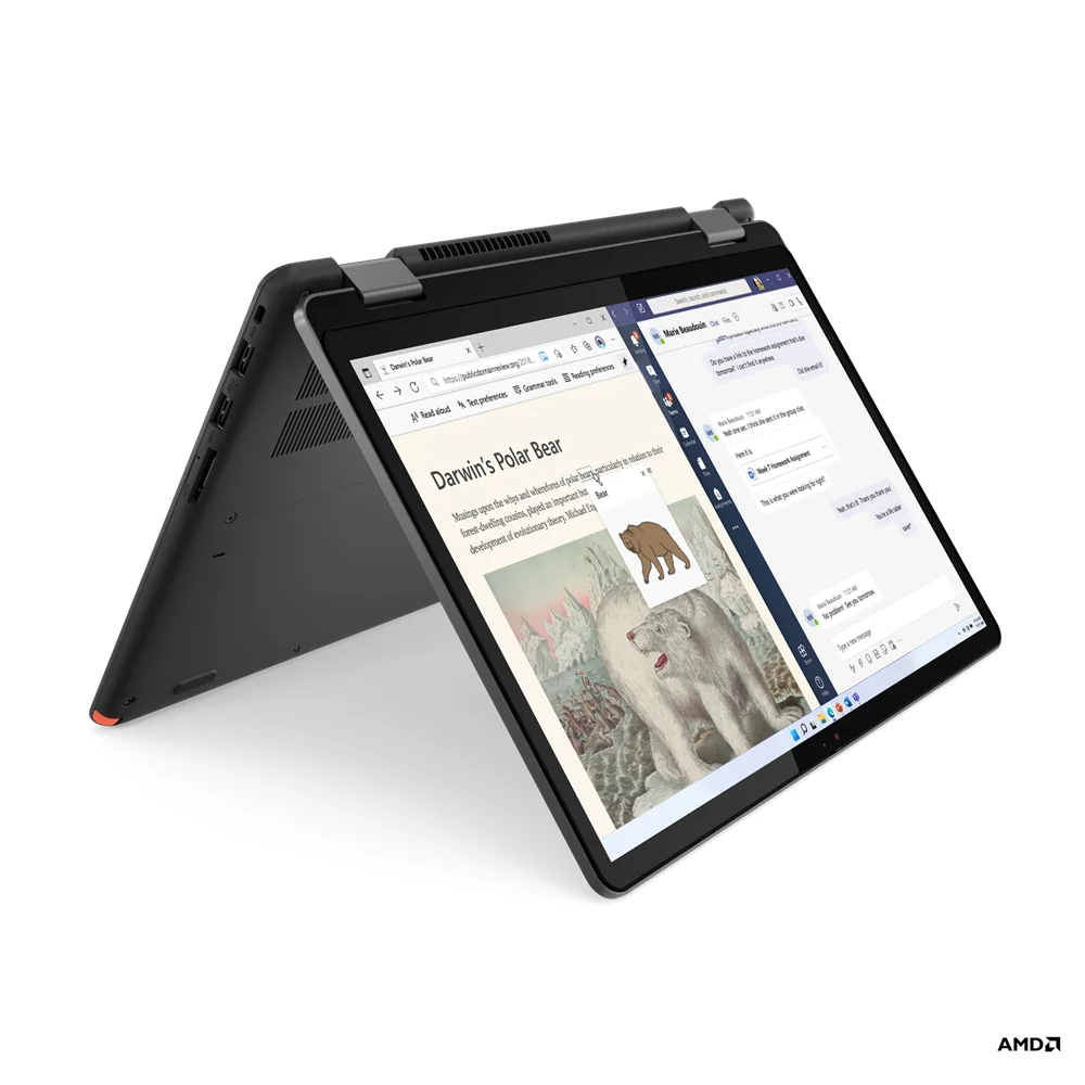 Lenovo Essential 13w Yoga G2 mit AMD Ryzen 5 7530U, 16GB RAM, 512GB SSD, Windows 11 Pro Bild 4