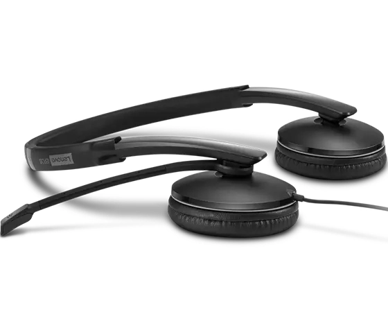 Lenovo Gen 2 - Headset - On-Ear - kabelgebunden - USB-C - Schwarz - Zoom Certified Bild 5