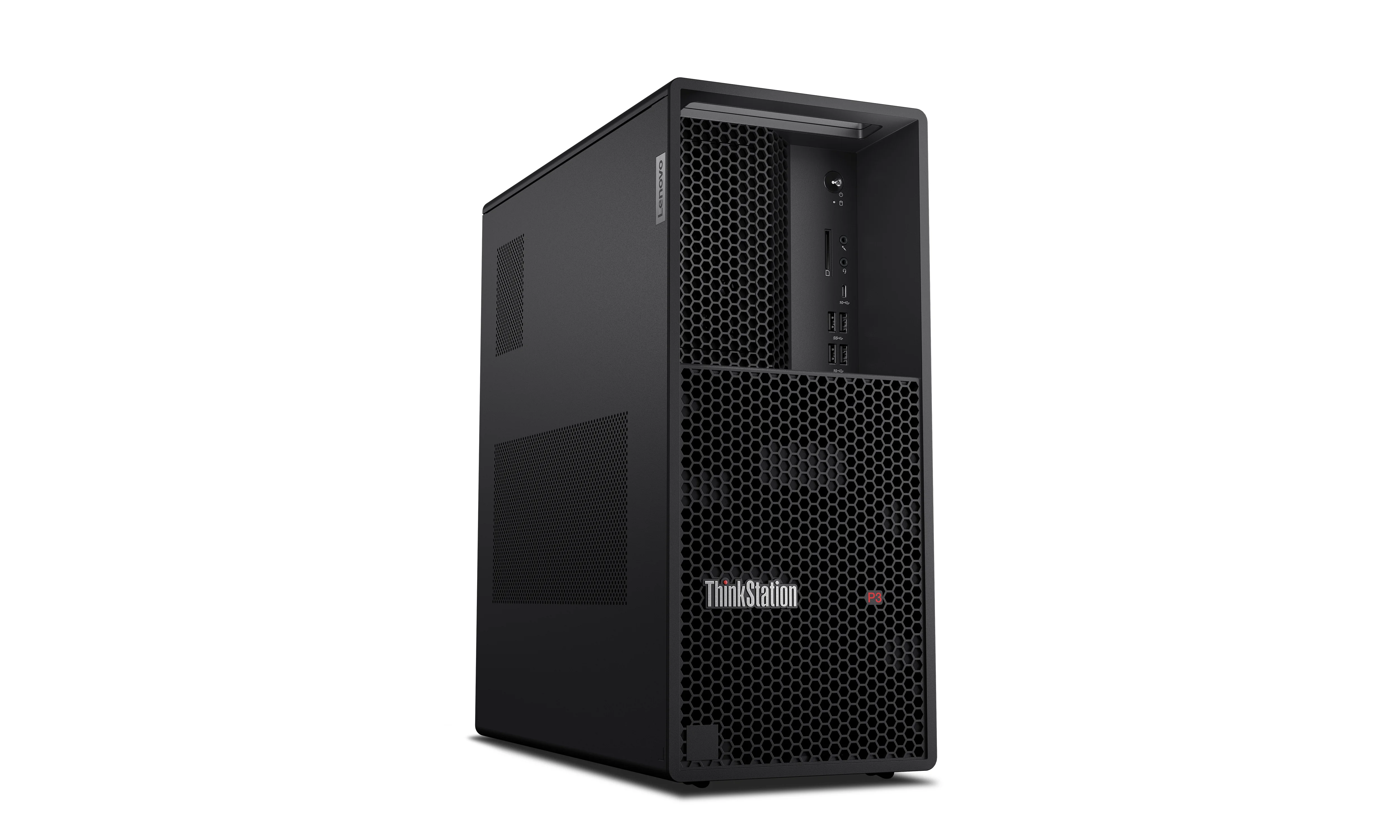 Lenovo ThinkStation P3 Tower mit i7-14700K, RTX 2000 Ada, 32GB RAM, 1TB SSD, Windows 11 Pro, Schwarz