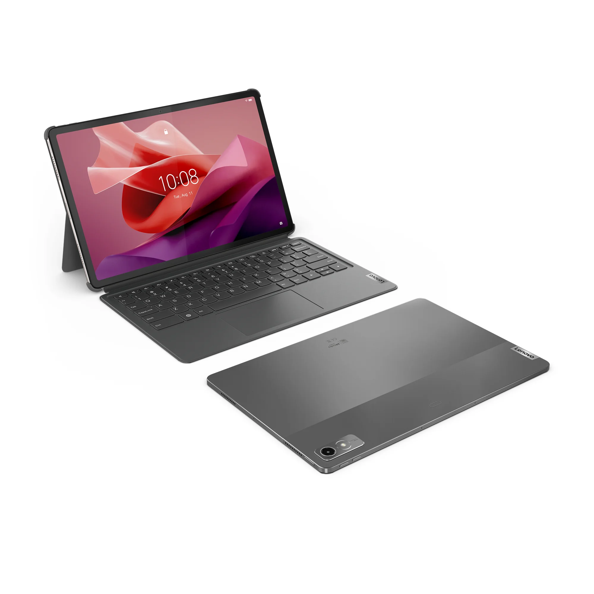 Lenovo Tab P12 12,7" 3K, Dimensity 7050, 8GB RAM, 128GB, Wi‑Fi 6, Android 13, Grau