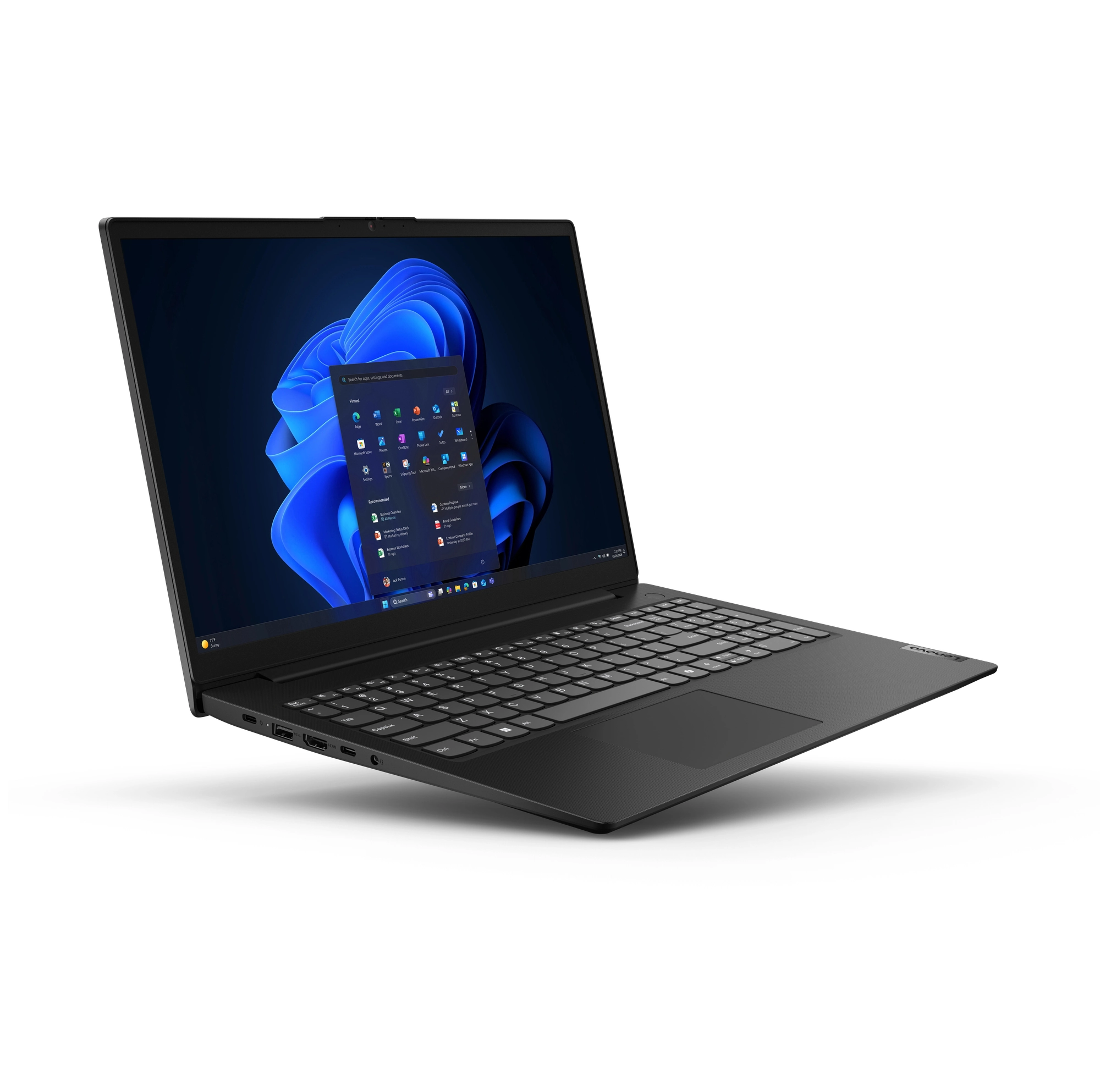 Lenovo V15 Gen 6 AMD Ryzen 5 40, AMD Radeon 610M Graphics, 8GB RAM, 256GB SSD, Win 11 Pro Bild 3