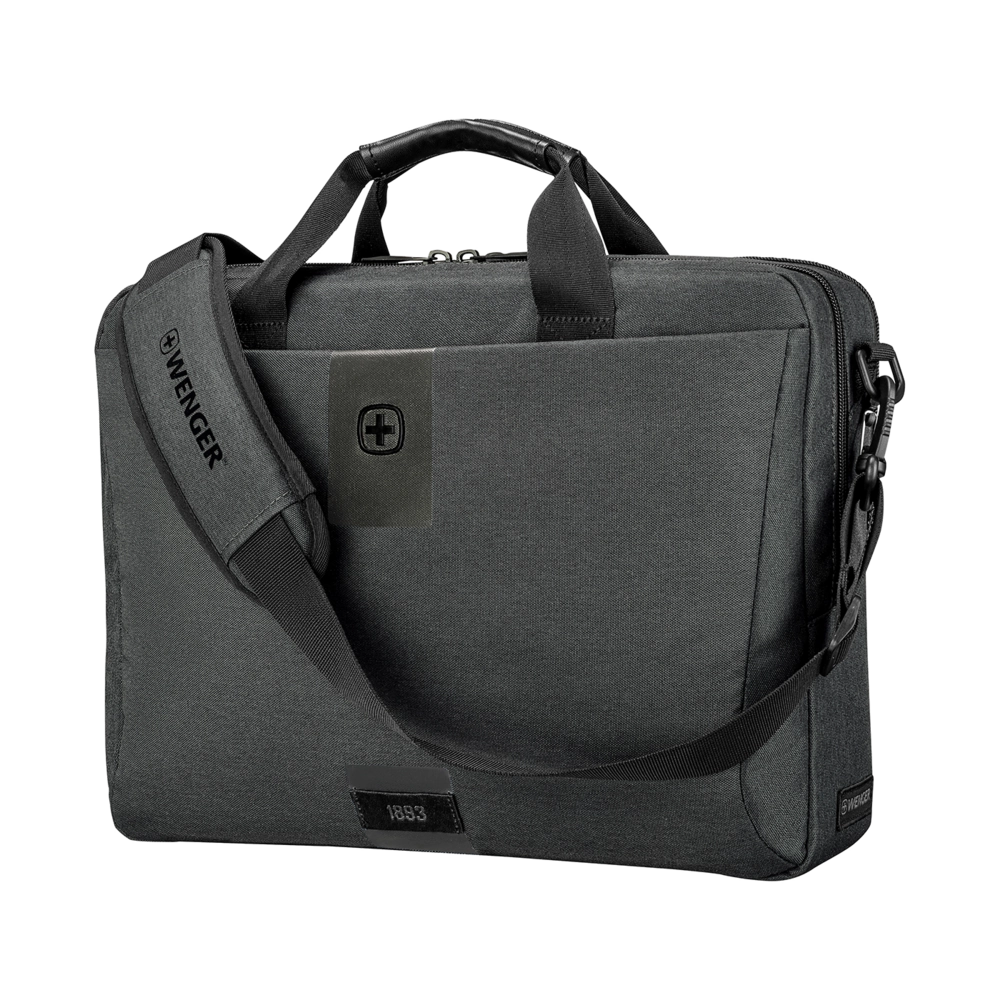 Wenger, MX ECO Brief, 16 Laptop Briefcase, Charcoal, 612263 Bild 1
