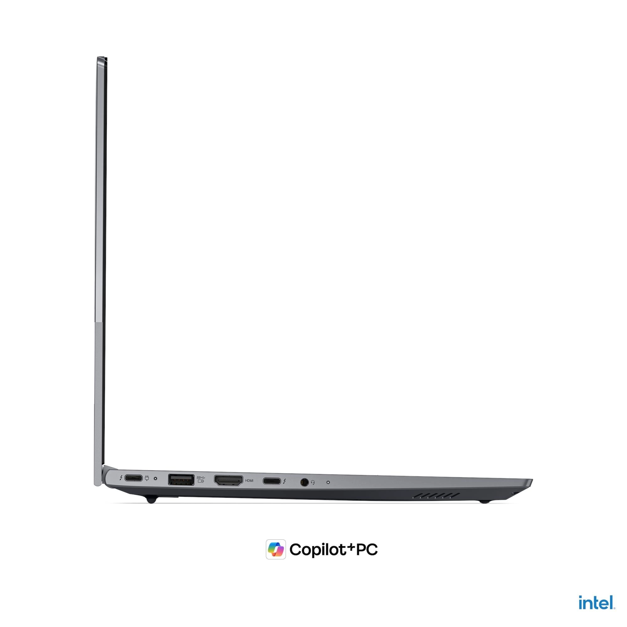 Lenovo ThinkBook 14 G9 IPL 21UX - Intel Core Ultra 7 355 - Win 11 Pro - Intel Graphics - 16 GB RAM - 512 GB SSD NVMe - 35.6 cm (14) IPS 1920 x 1200 - Wi-Fi 7, Bluetooth - Arctic Grey - kbd Deutsch - Bild 6