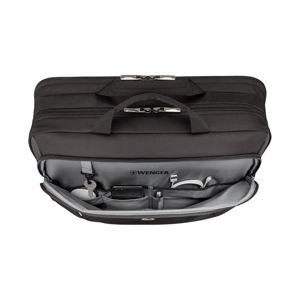 Wenger, XE Brief 17, 17 Laptop Briefcase with Tablet Pocket, Black, 653301 Bild 4