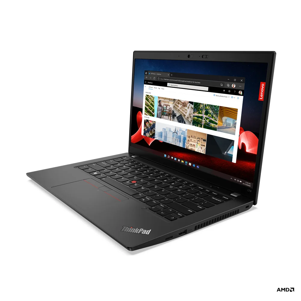 Lenovo ThinkPad L14 Gen 4 AMD Ryzen 5 7530U 16GB RAM 512GB SSD Win11 Pro, 14" FHD, Schwarz