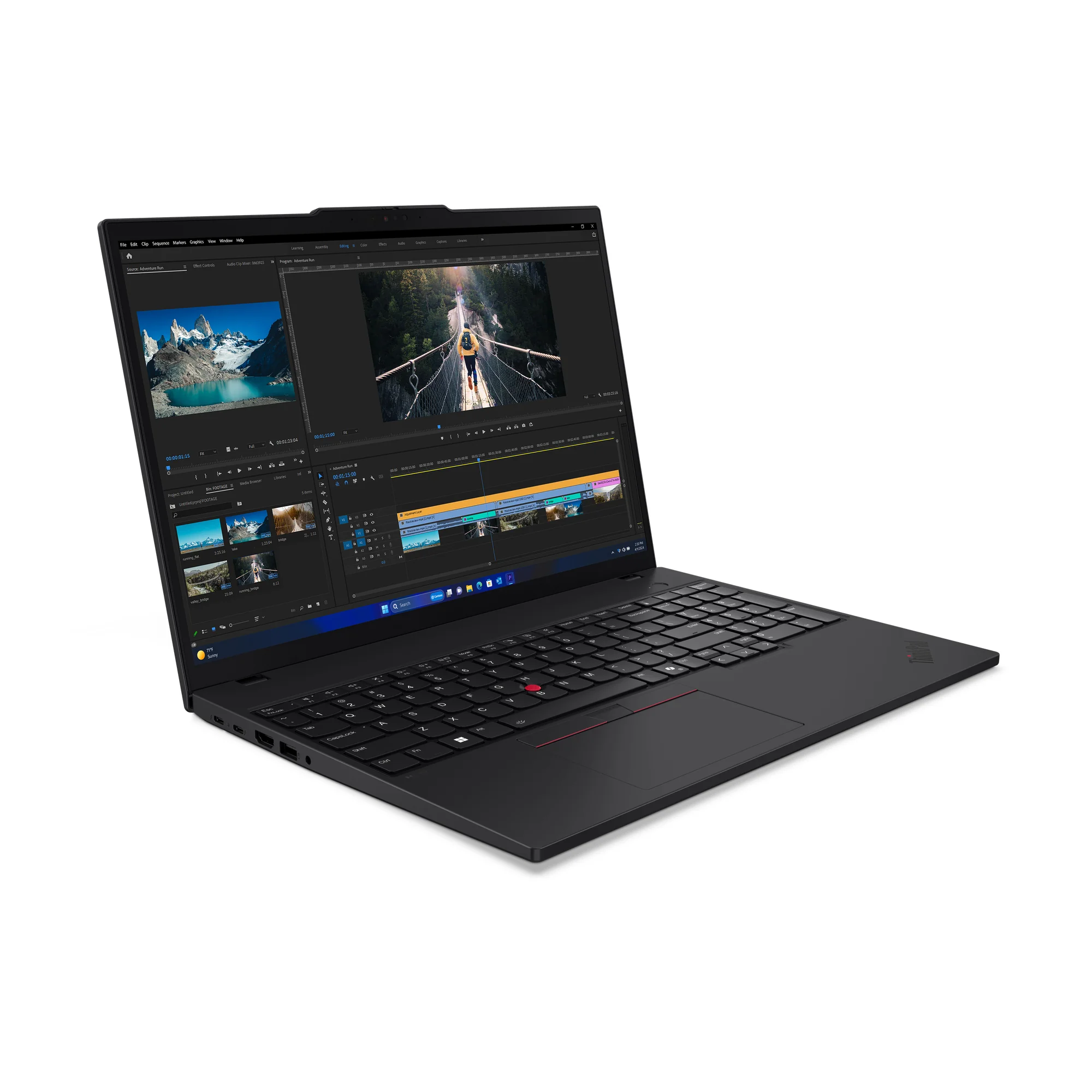 Lenovo ThinkPad T16 G3 mit Intel Core Ultra 5 125U, Intel Graphics, 16GB RAM, 512GB SSD, Windows 11 Pro