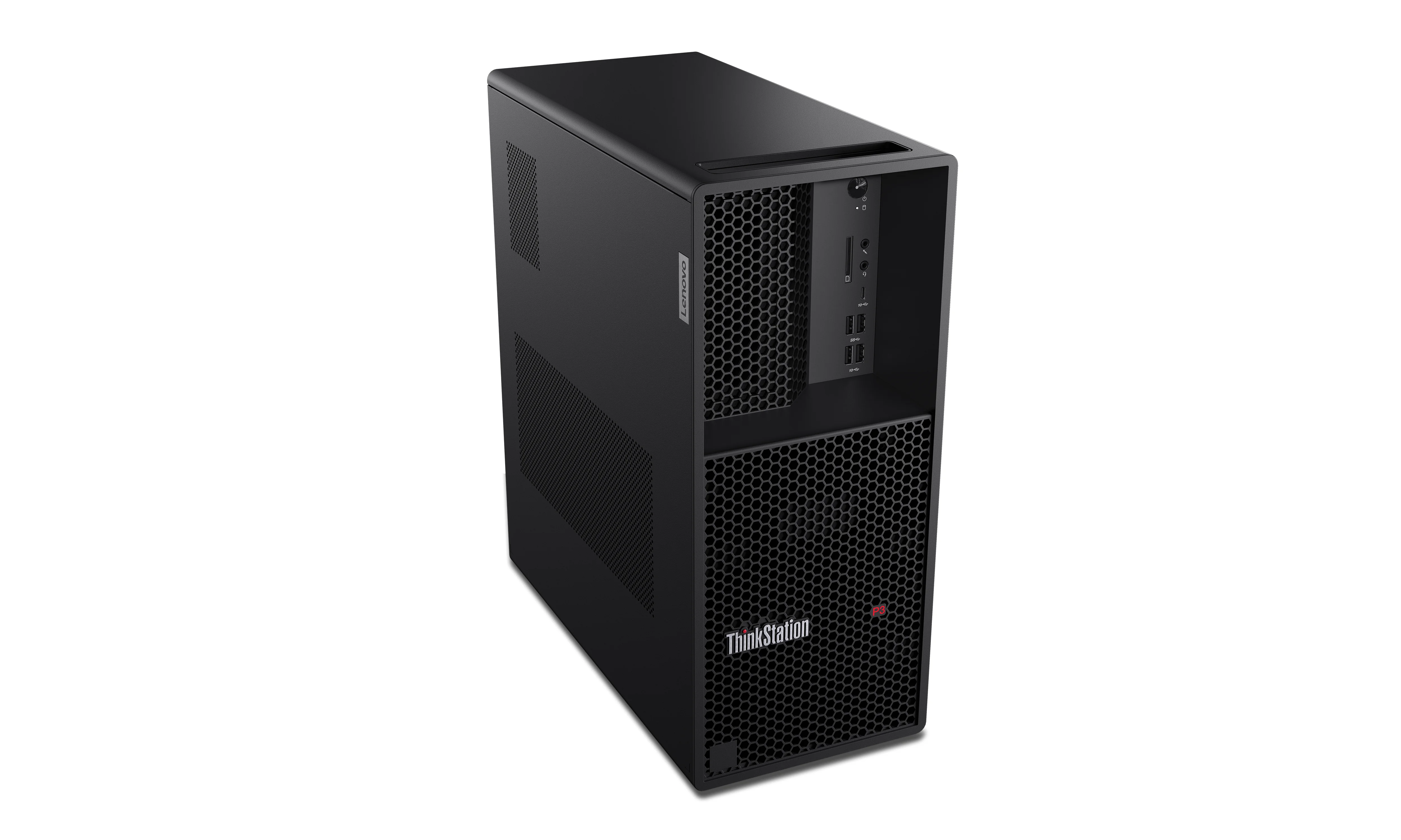 Lenovo ThinkStation P3 Tower mit i7-14700K, RTX 2000 Ada, 32GB RAM, 1TB SSD, Windows 11 Pro, Schwarz