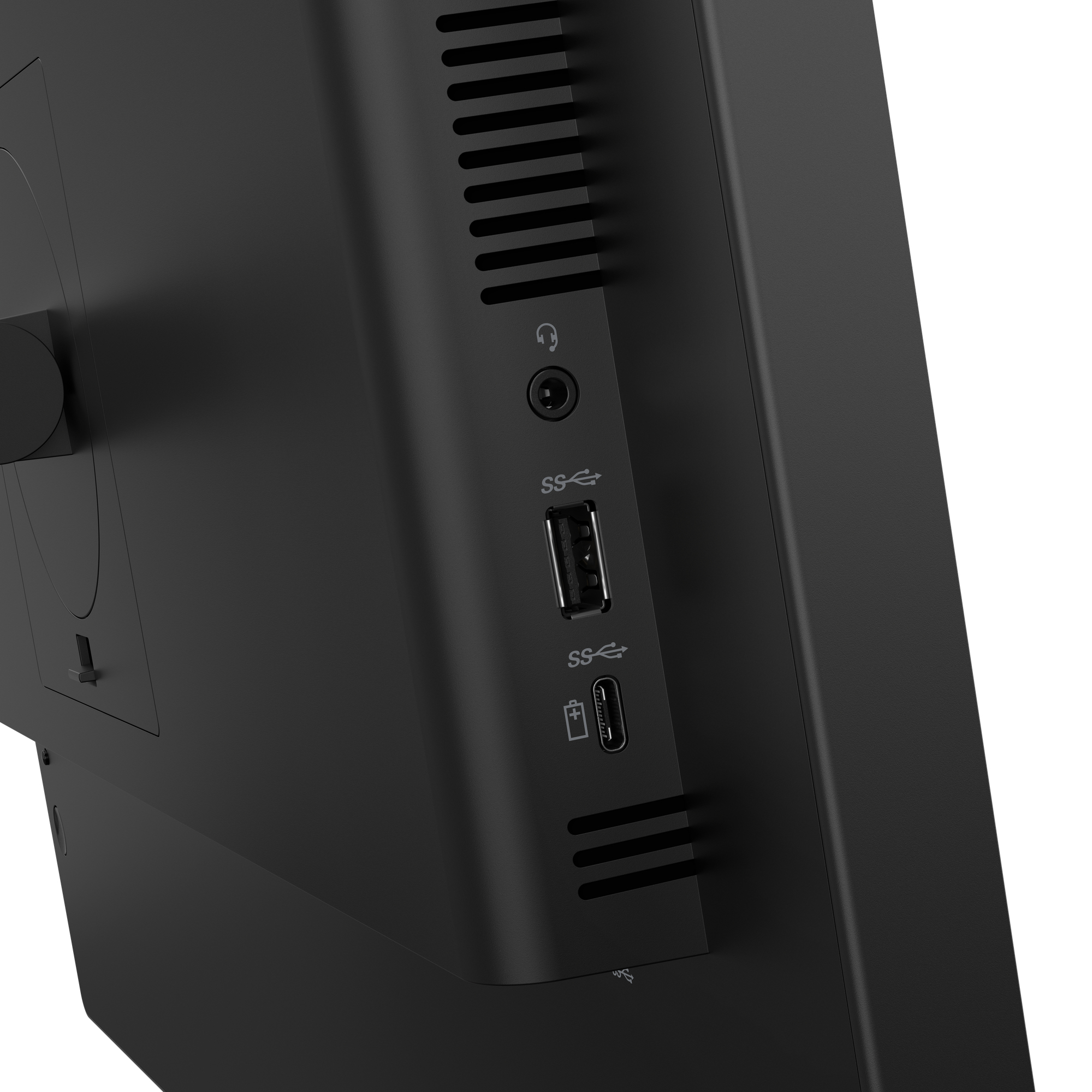 Lenovo ThinkVision T27QD-4v 27" QHD Monitor, 2560x1440, LCD, USB-Hub, Lautsprecher, höhenverstellbar, schwarz