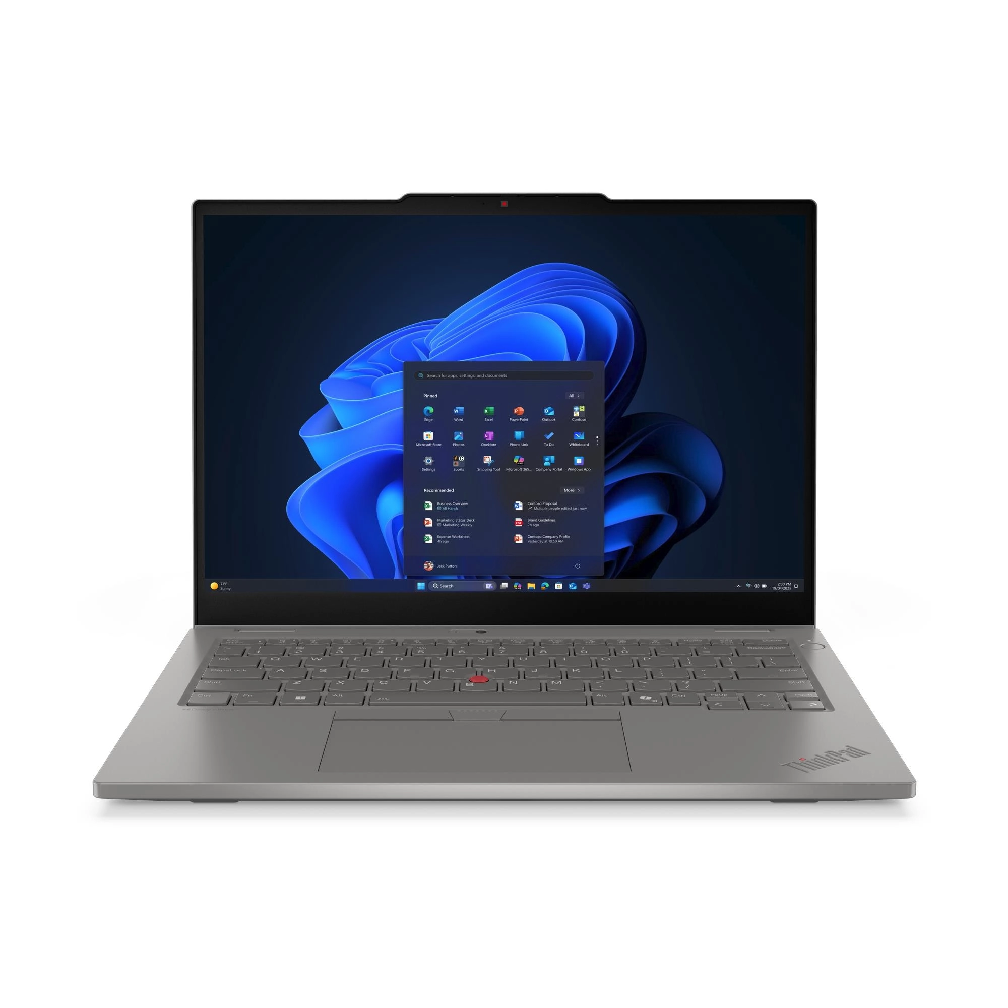 ThinkPad L13 2-in-1 Gen 6, Intel® Core™ Ultra 7 255U (E-cores up to 4.20GHz, 12MB), 13.3 WUXGA Touch, W11P64 GER, 32.0GB, 1x512GB SSD M.2 2242 PCIe Gen4 TLC Opal, Intel® Graphics, BT 5.3,Wi-Fi 6E AX2 Bild 14