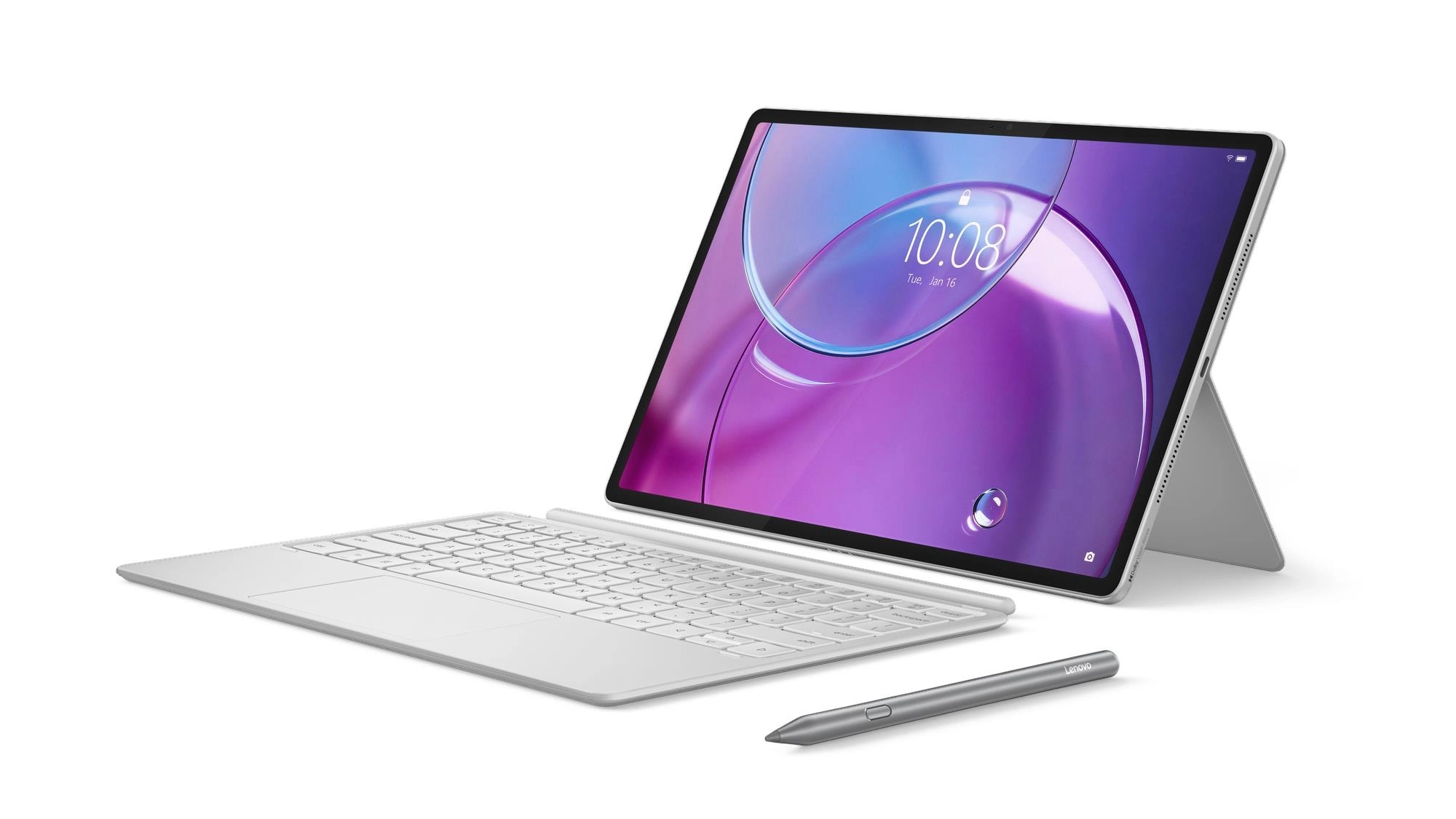 Lenovo Idea Tab Pro Gen 2 ZAHD - Tablet - Android 16 oder höher - 256 GB UFS card - 33 cm (13) LTPS (3504 x 2190) - microSD-Steckplatz - Wolken Grau - mit Lenovo 2-in-1 Keyboard Pack for Idea Tab Pro Bild 7