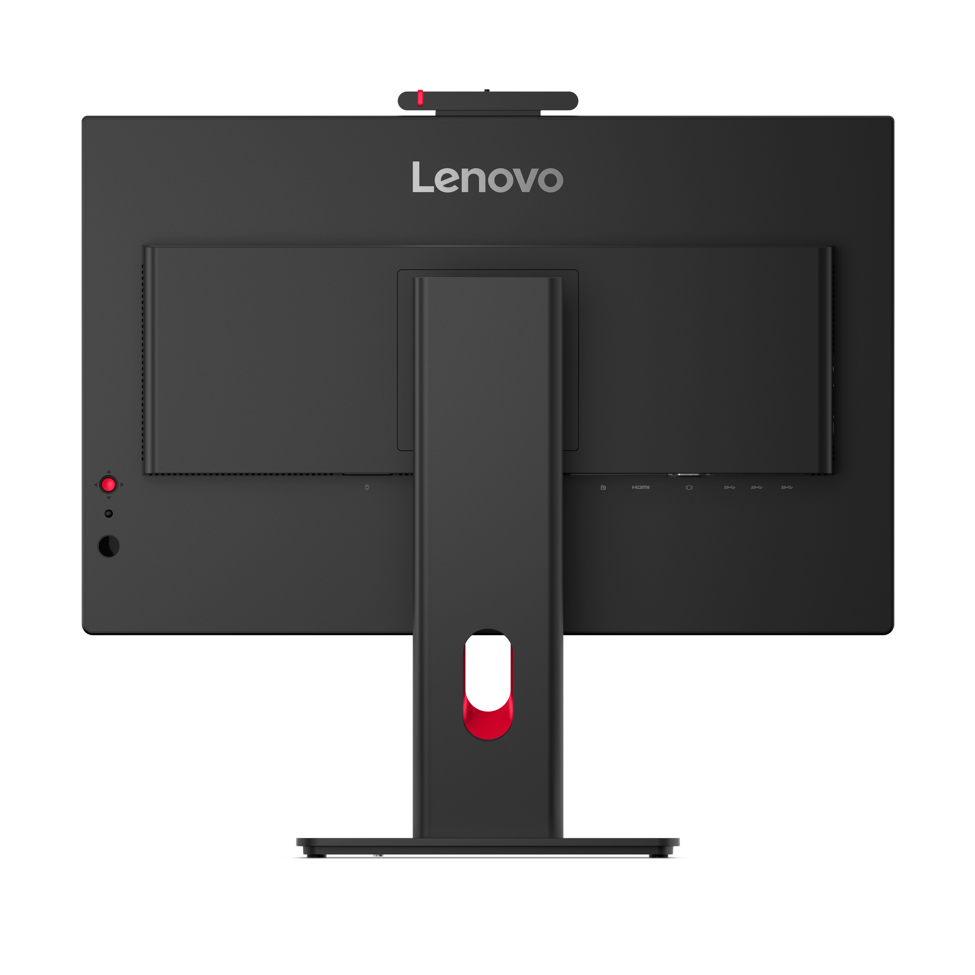 Lenovo ThinkVision T27QD-4v 27" QHD Monitor, 2560x1440, LCD, USB-Hub, Lautsprecher, höhenverstellbar, schwarz