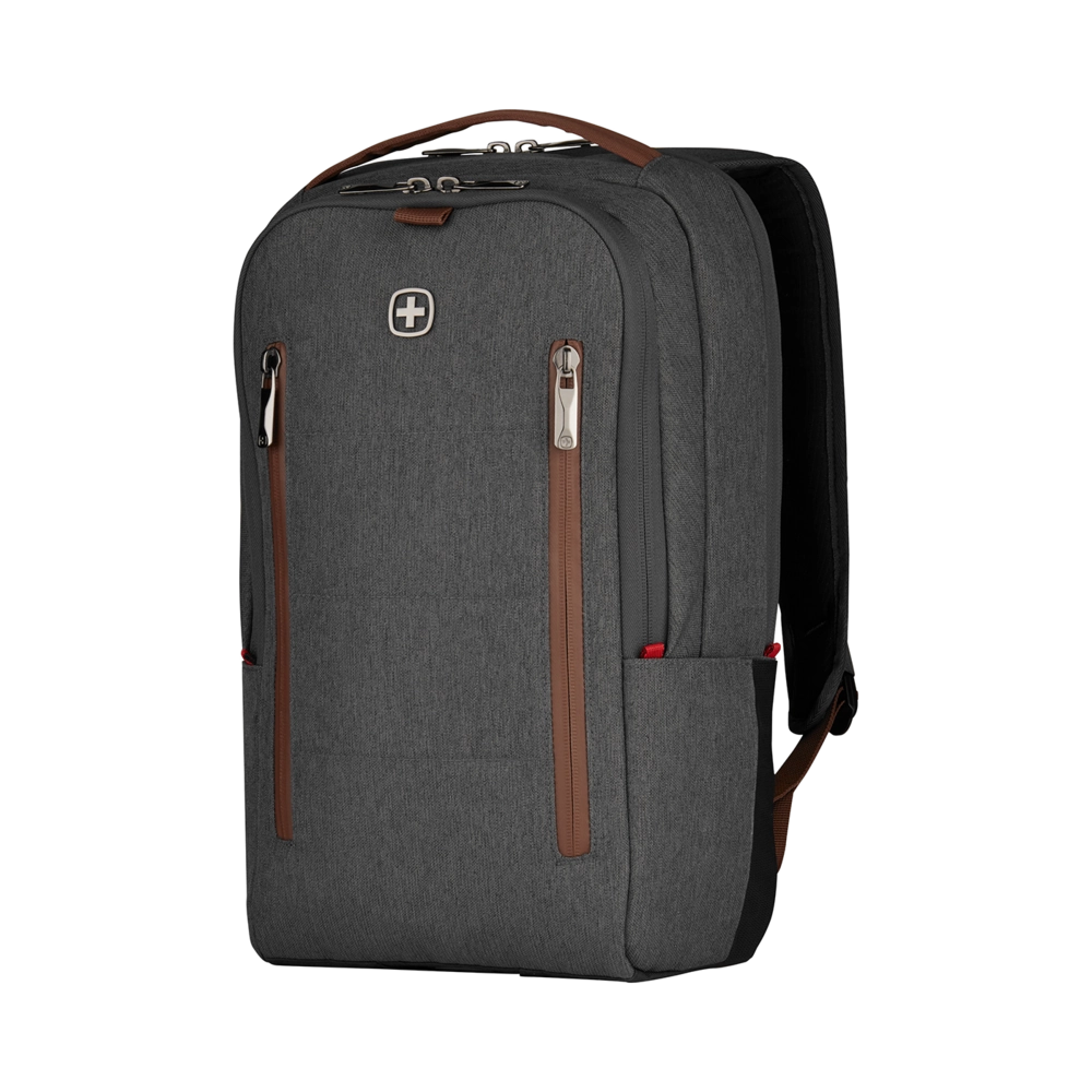 Wenger, City Upgrade, 16 Laptop Backpack w Cross Body Day Bag, Grey, 606489 Bild 1