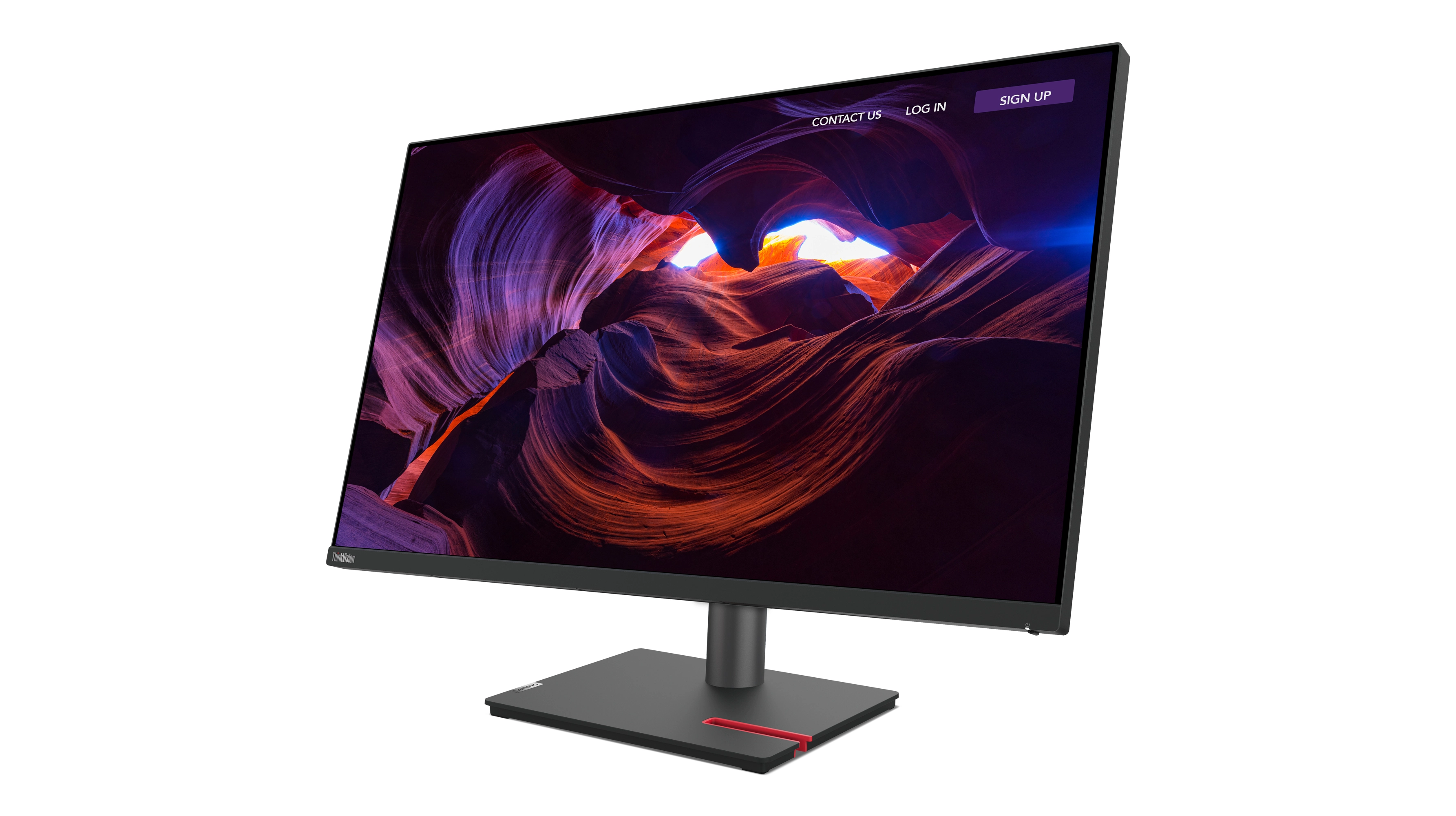 Lenovo ThinkVision P32p-30 31,5 4K UHD Monitor, LED, 6 ms, USB-Hub, höhenverstellbar, Schwarz Bild 7