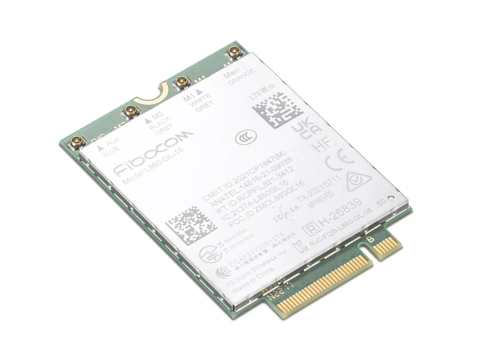 Lenovo 4XC1M72795 WWAN Netzwerkkarte, M.2, kabellos, 1000 Mbit/s