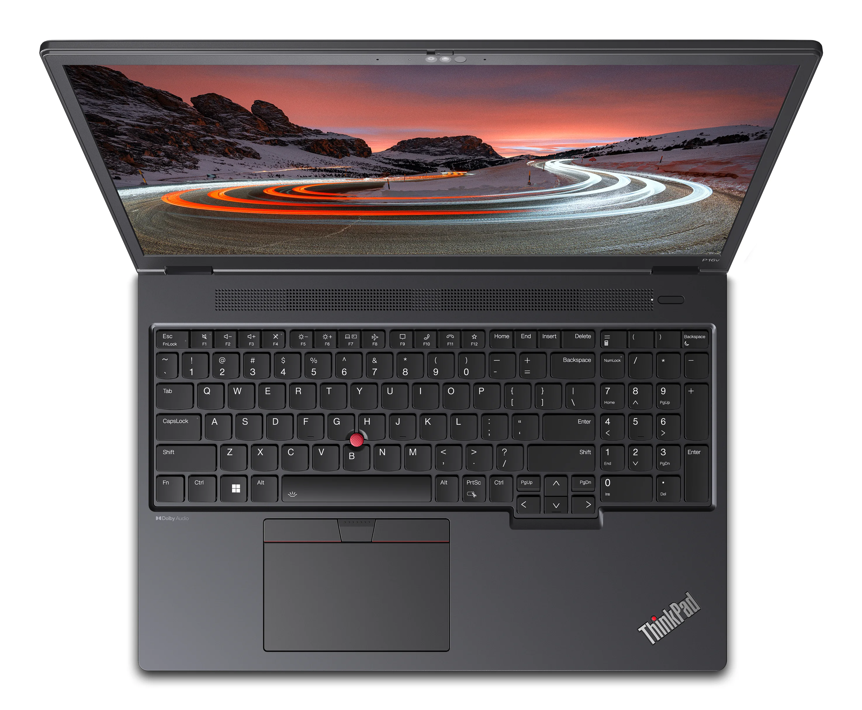 Lenovo ThinkPad P16v Gen 1 mit Ryzen 7 7840HS, RTX A500, 32GB RAM, 1TB SSD, Win 11 Pro, Schwarz Bild 4