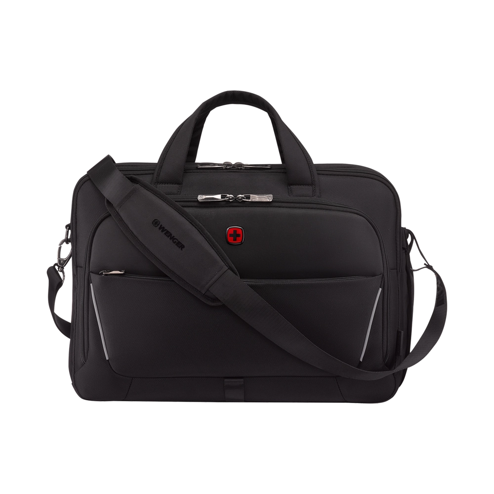 Wenger, Meteor Brief, 16� - 17'' Laptop Briefcase with Tablet Pocket, Black, 653498 Bild 2
