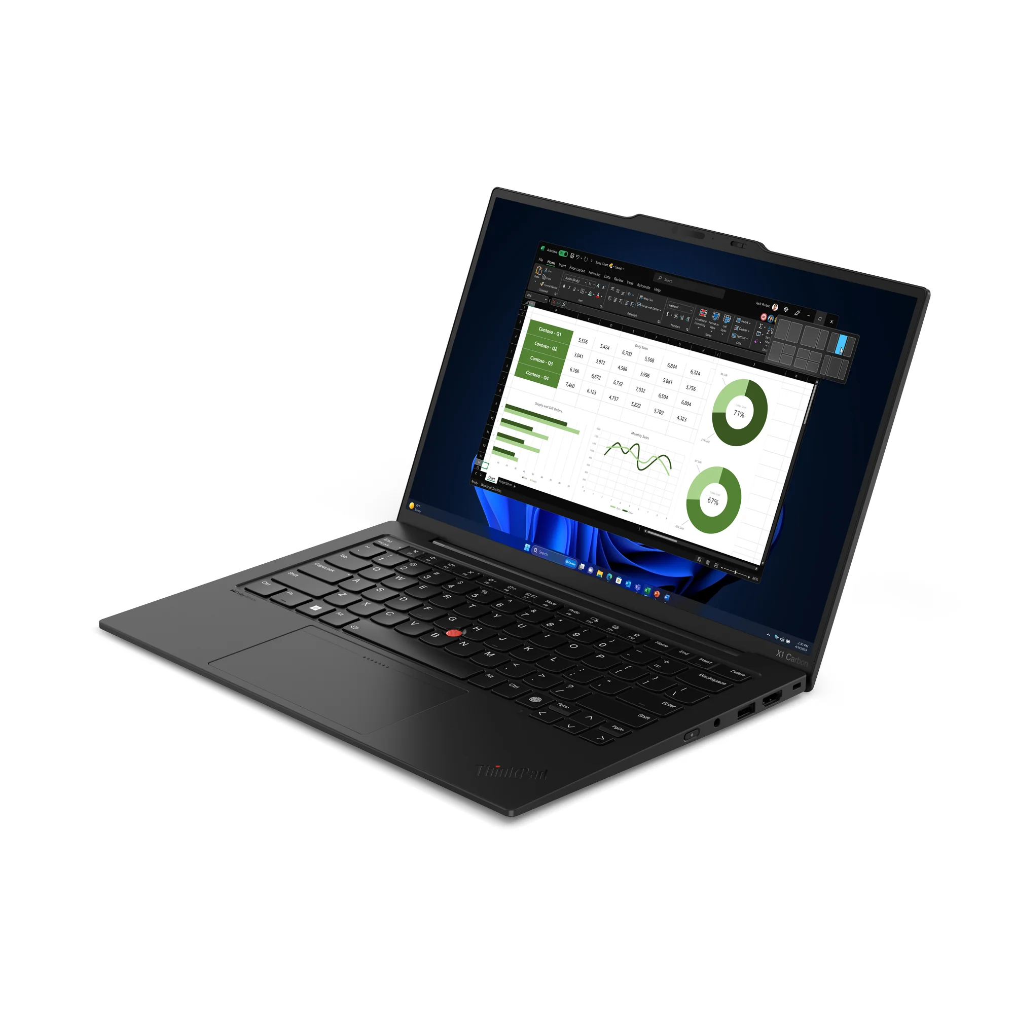 Lenovo ThinkPad X1 Carbon G12 mit Intel Core Ultra 5 125U, 32GB RAM, 1TB SSD, Windows 11 Pro
