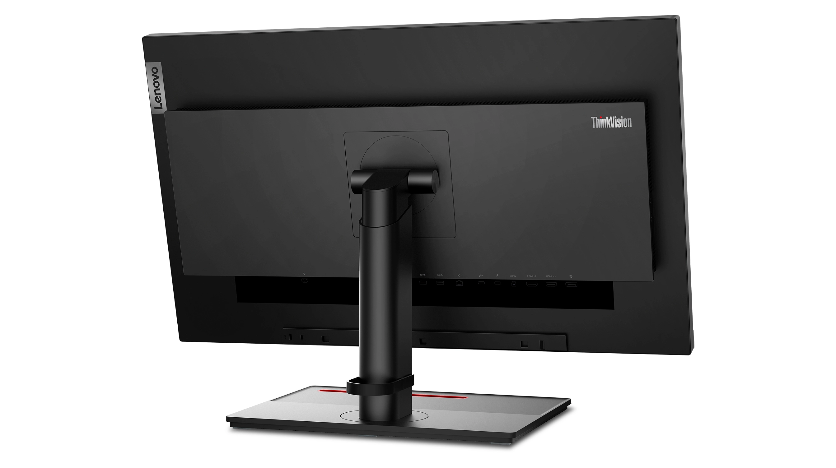 Lenovo ThinkVision P27u-20 27 4K Ultra HD Monitor, IPS, USB-Hub, Lautsprecher, höhenverstellbar, schwarz Bild 8