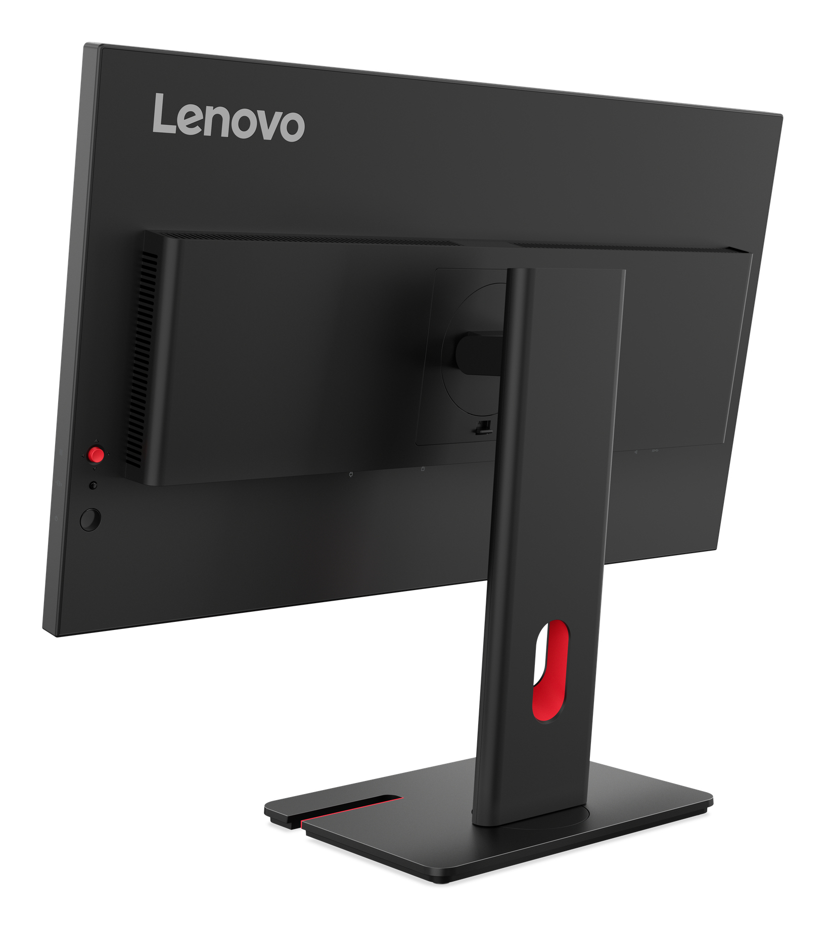 Lenovo ThinkVision T27UD-40 27" 4K UHD Monitor, LCD, USB-Hub, VESA, höhenverstellbar, schwarz
