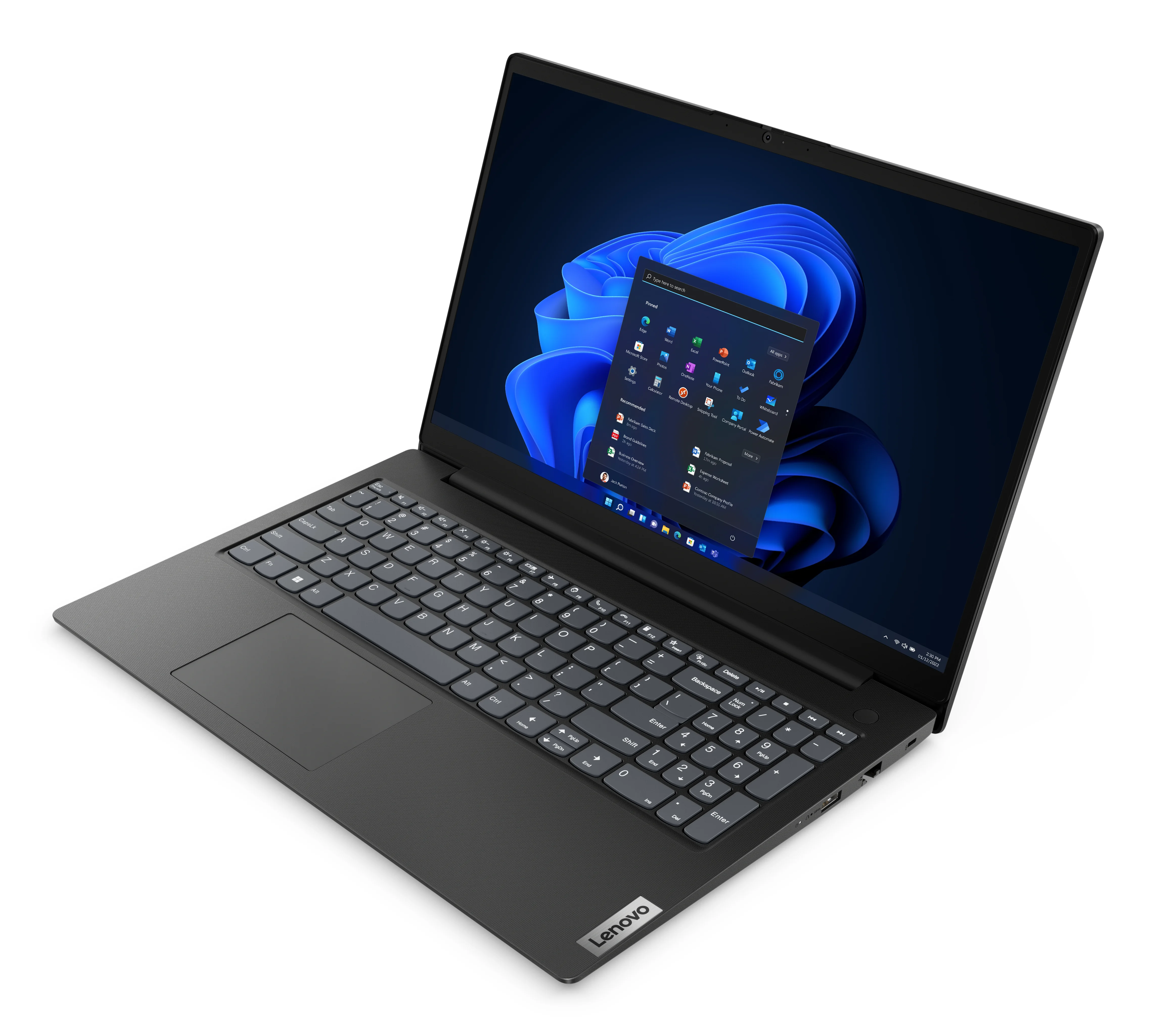 Lenovo V15 G4 IRU mit Intel Core i5-13420H, Intel UHD Graphics, 16GB RAM, 512GB SSD, Win 11 Home, Schwarz