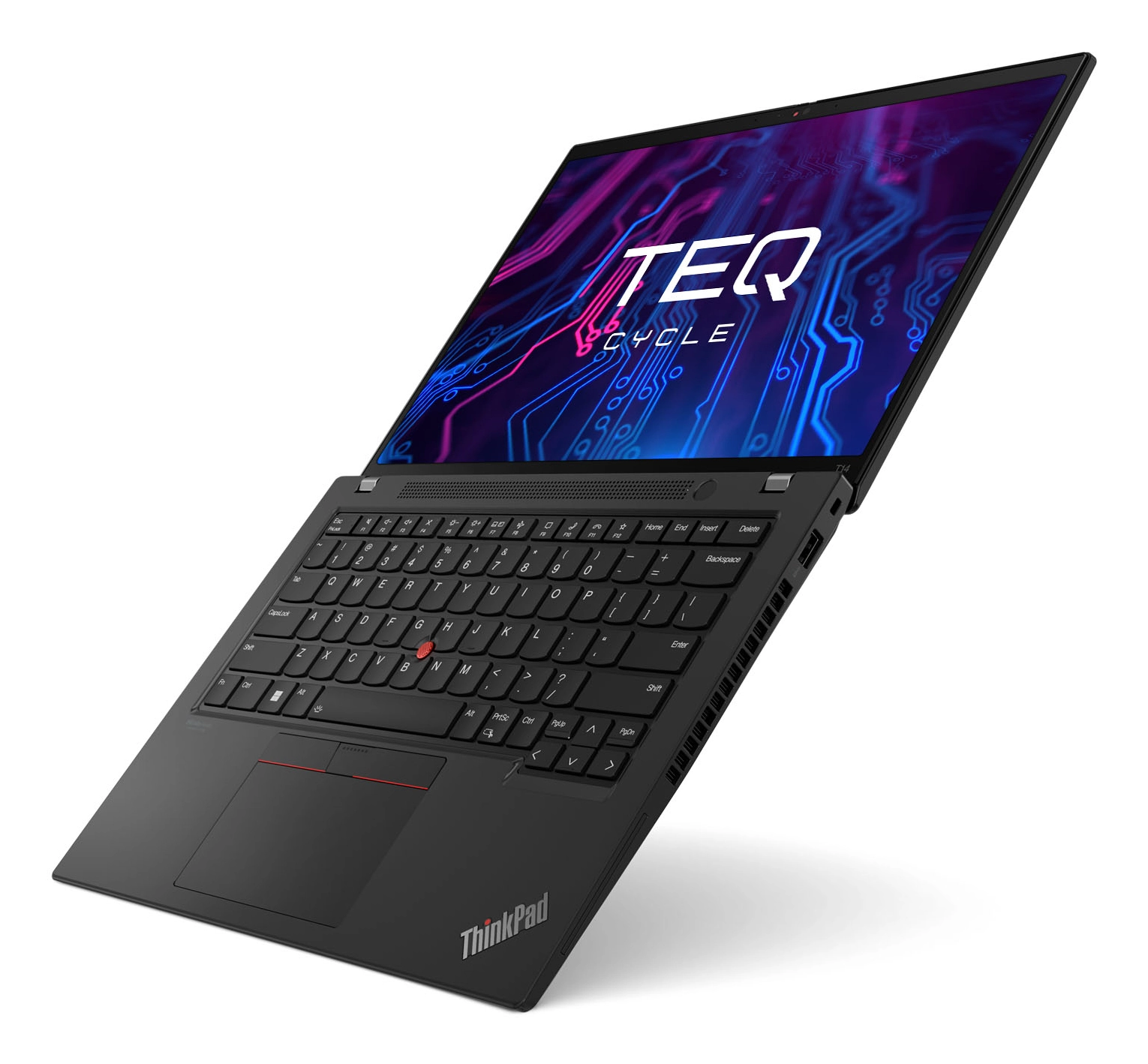Lenovo ThinkPad T14s Gen 3 Intel i7-1260P, Intel Iris Xe Graphics, 32GB RAM, 512GB SSD, Win 11 Pro, Schwarz Bild 0