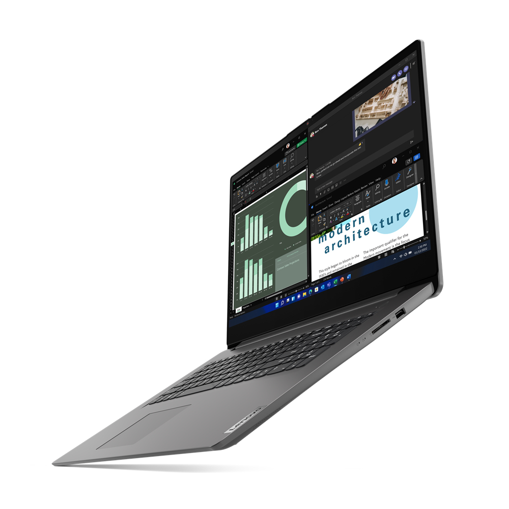 Lenovo V17 G4 IRU i7-13620H, 16GB RAM, 512GB SSD, Win 11 Pro, 17,3" FHD, Grau