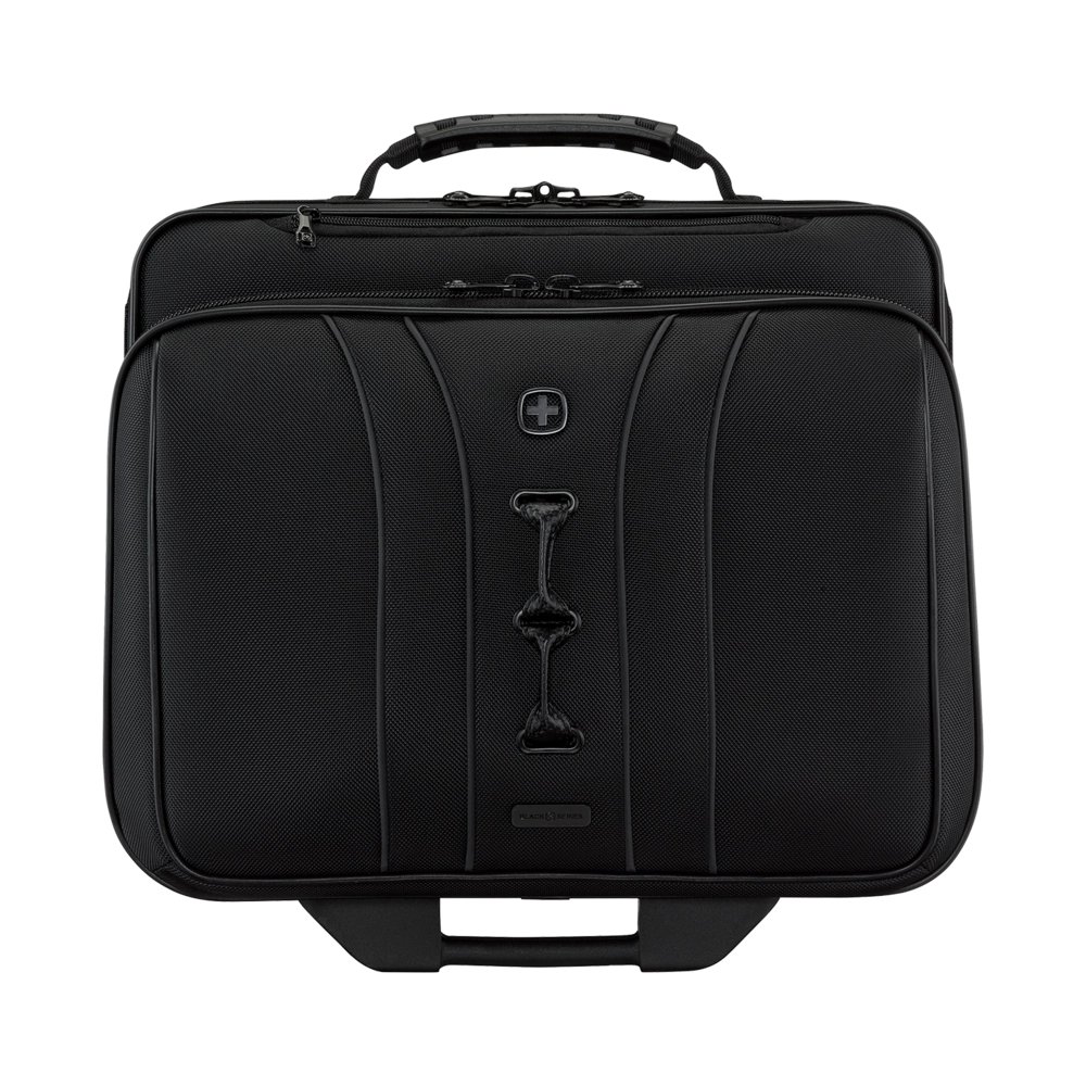 Wenger Legacy Black Series, 15.6 Wheeled Laptop Case w Tablet Pocket, Black, 653631 Bild 0