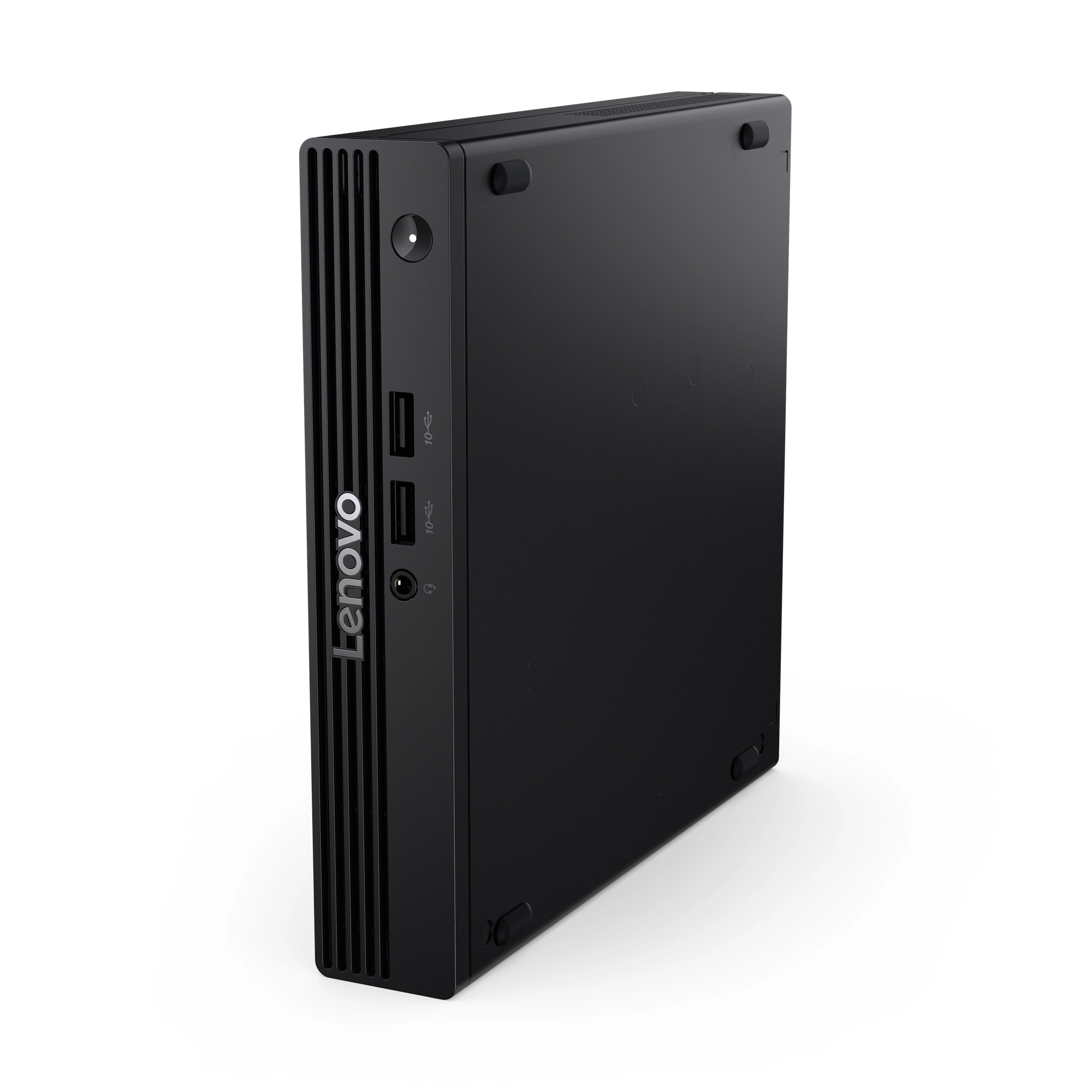 Lenovo V100q Mini PC mit Intel N100, Intel UHD Graphics, 8GB RAM, 256GB SSD, Linux, Schwarz Bild 8