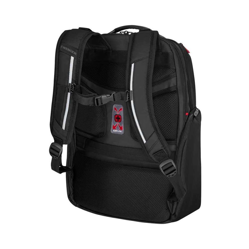 Wenger, Meteor, 17 Laptop Backpack with Tablet Pocket, Black, 653188 Bild 3