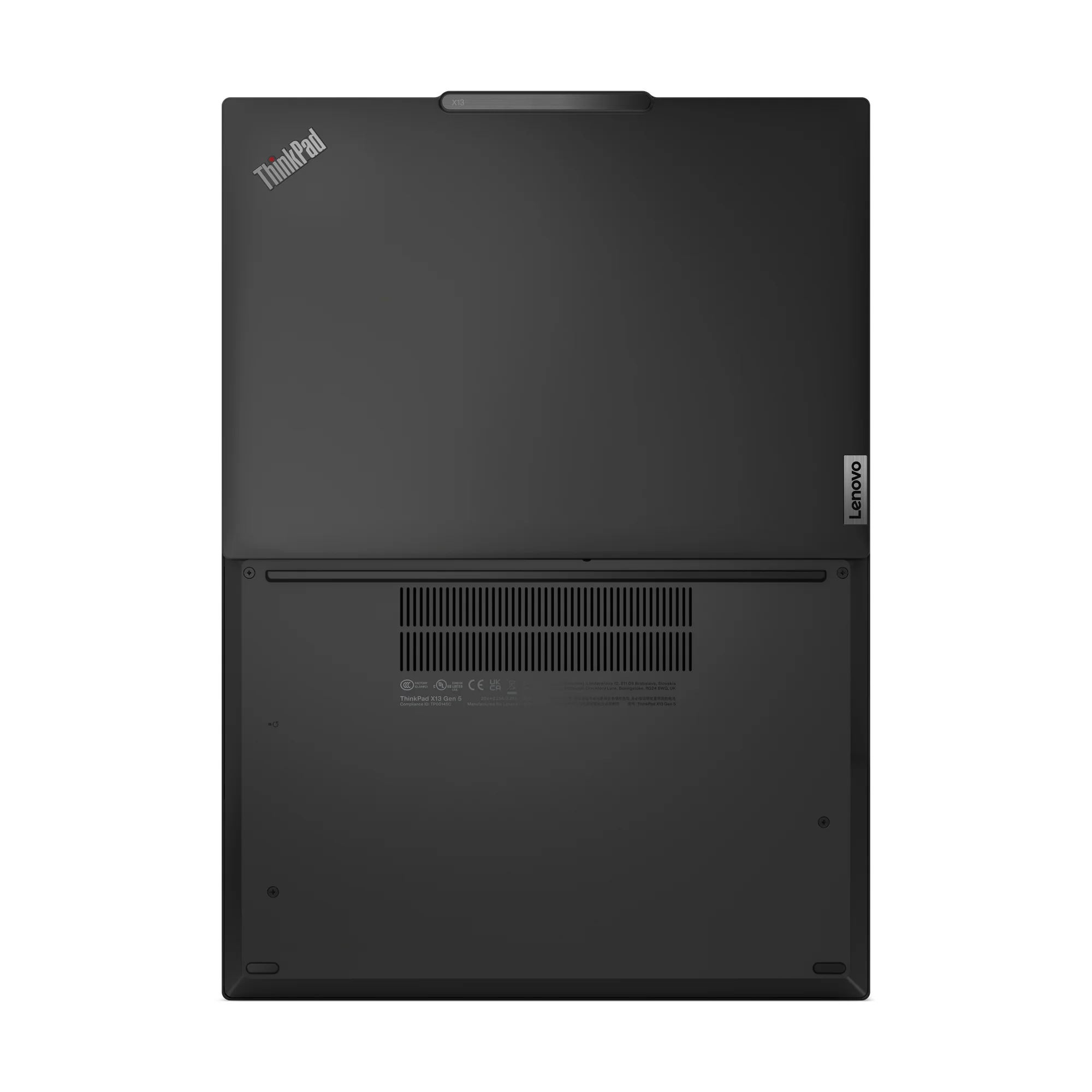 Lenovo ThinkPad X13 Gen 5 mit Core Ultra 7 155U, Intel Grafik, 32GB RAM, 1TB SSD, Win 11 Pro, Schwarz