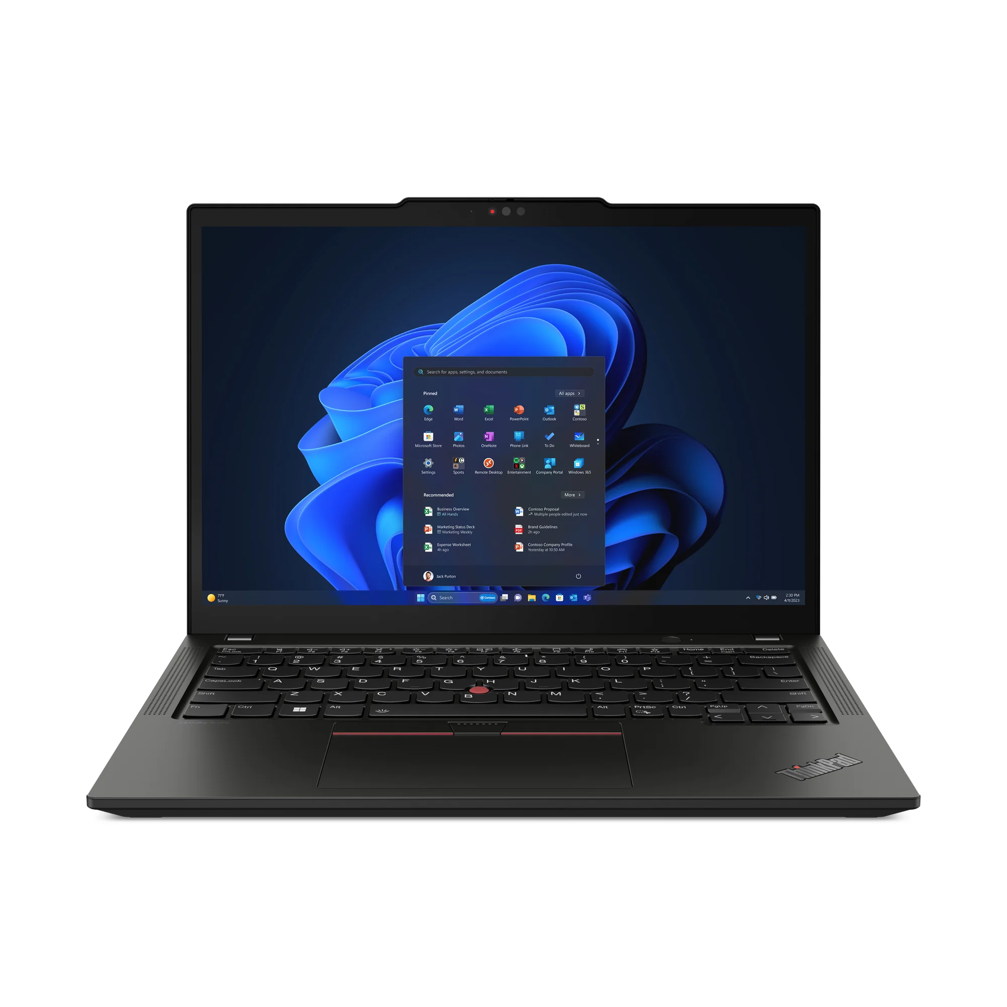 Lenovo ThinkPad X13 Gen 5 mit Core Ultra 7 155U, Intel Grafik, 32GB RAM, 1TB SSD, Win 11 Pro, Schwarz