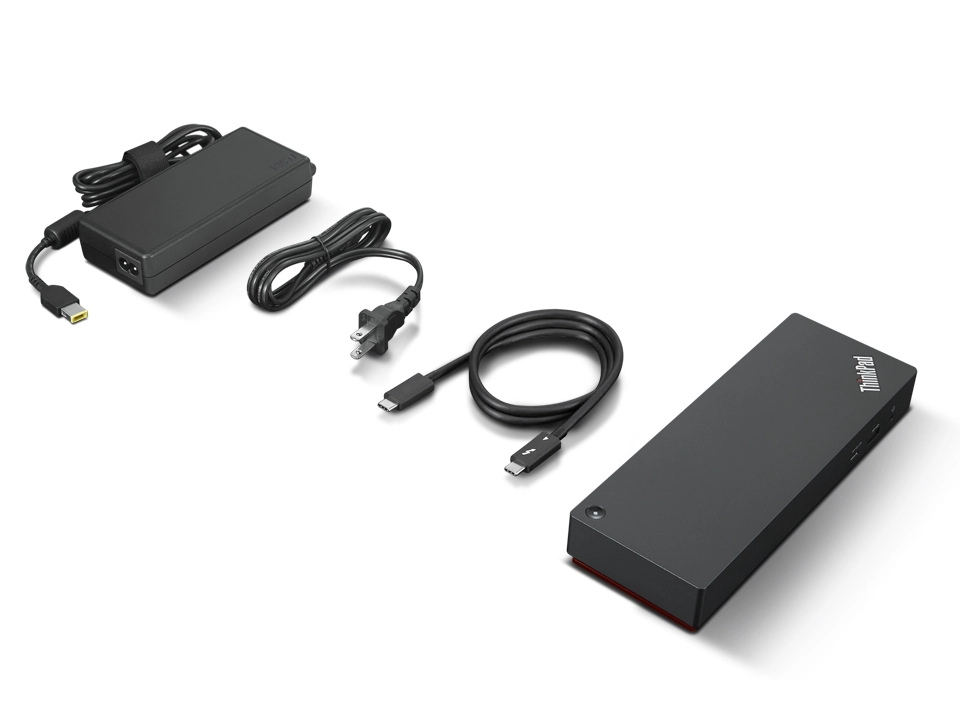 Lenovo ThinkPad Universal Thunderbolt 4 Dock, kabelgebunden, Schwarz, 135W Bild 1
