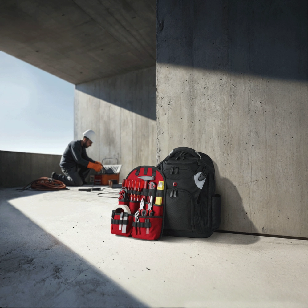 Wenger PROFESSIONAL 17 Tool Backpack, Black, 653722 Bild 17