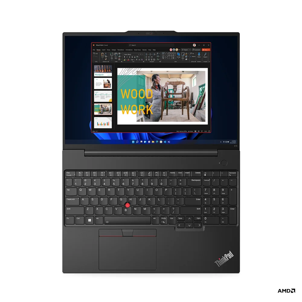 Lenovo ThinkPad E16 Gen 1 Intel i7-1355U 16GB RAM 1TB SSD 16 WQXGA Win11 Pro Schwarz Bild 7