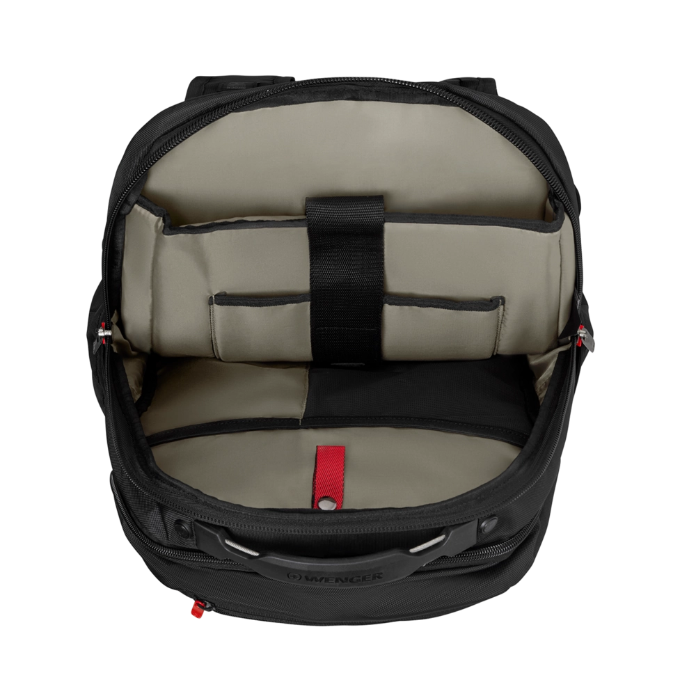 Wenger, Cosmic, 17 Laptop Backpack with Tablet Pocket, Black, 653187 Bild 5